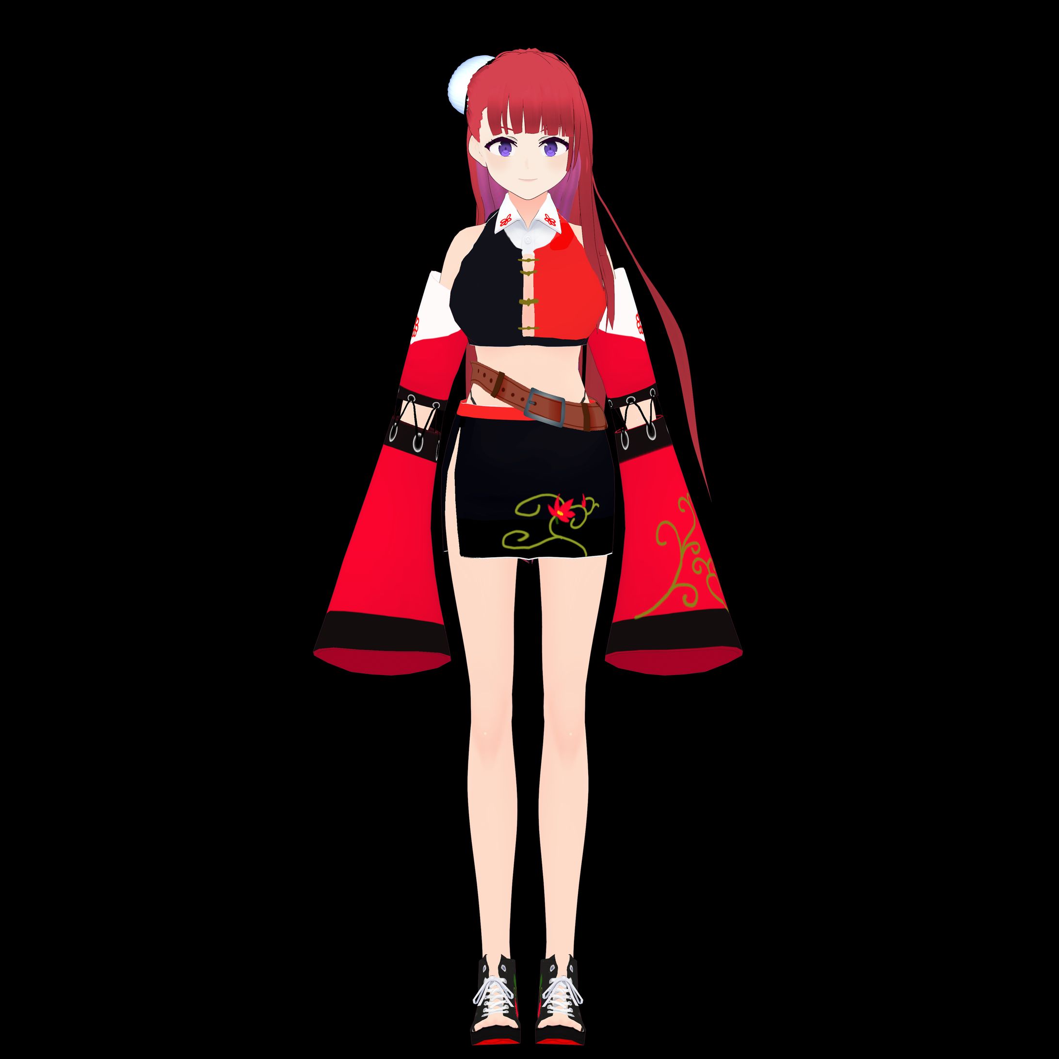黒山羊メイさんご依頼3Dモデル-1