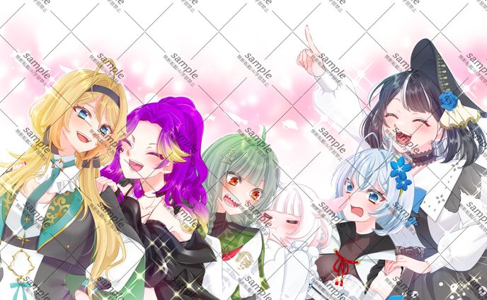 グランキオ６期生様ご依頼イラスト