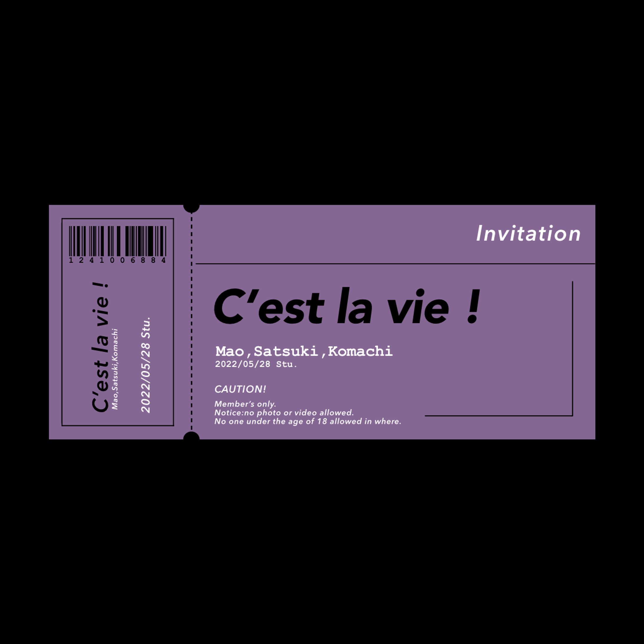 C'est la vie!-1