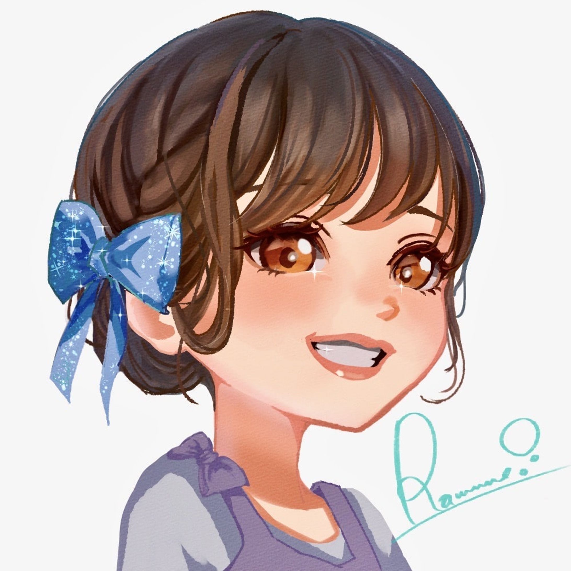 SNSアイコン、似顔絵イラスト-1