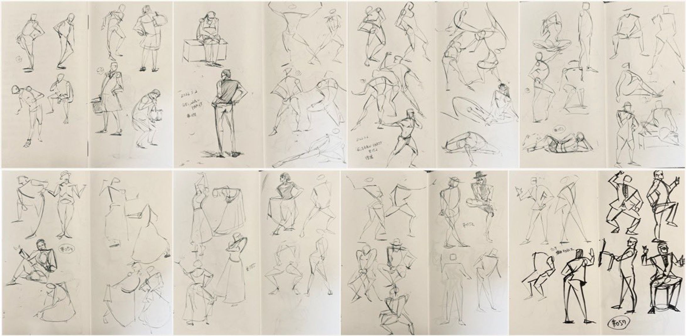 2023年 GESture DRAWing Party 上半期①-1