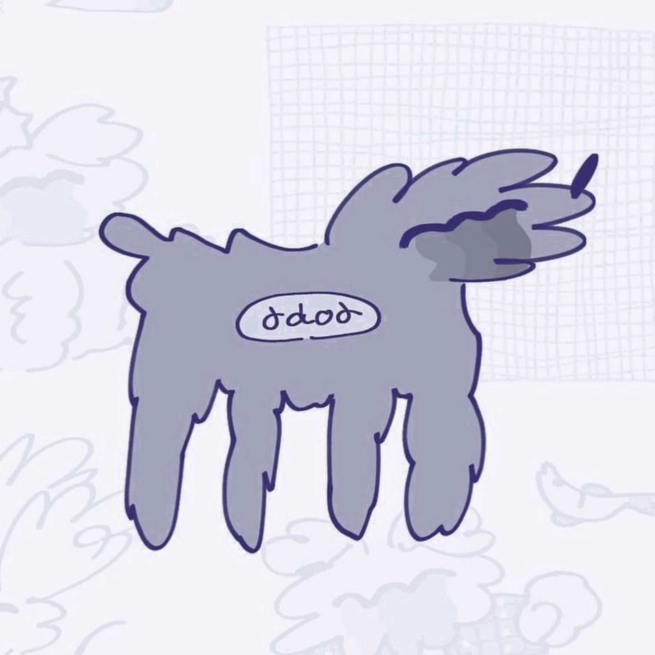 横向き犬-1