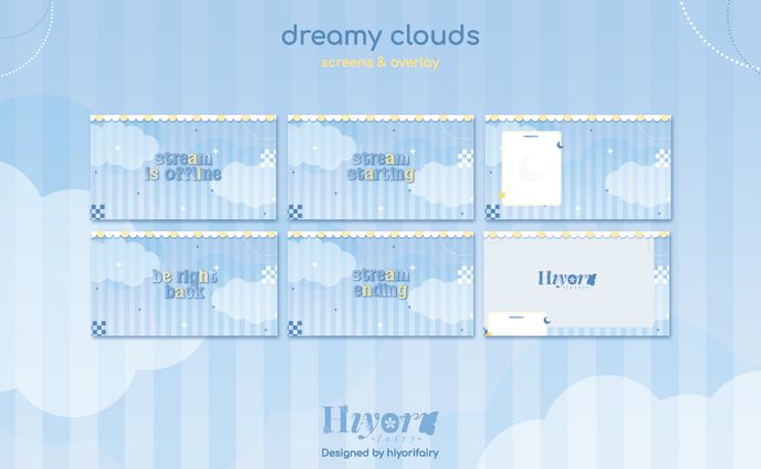 Dreamy Clouds Streampack