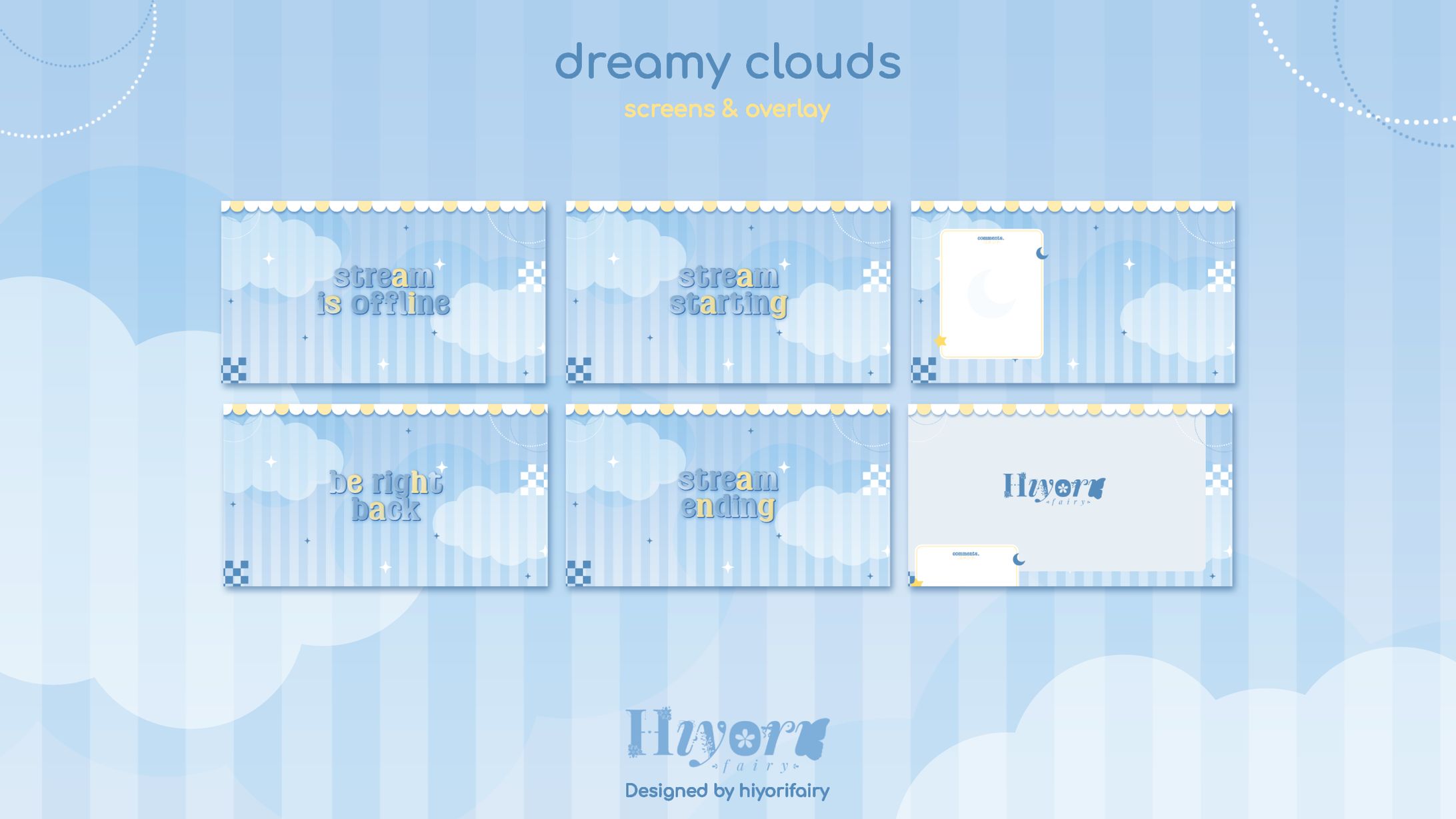 Dreamy Clouds Streampack-1