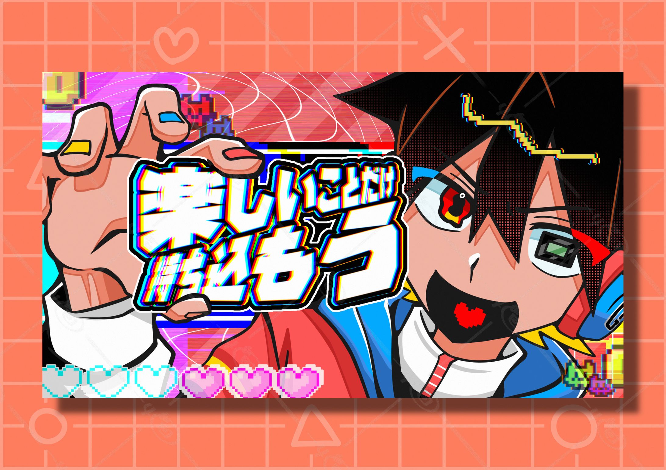 【オリジナル】学校提出用1枚絵イラスト-1