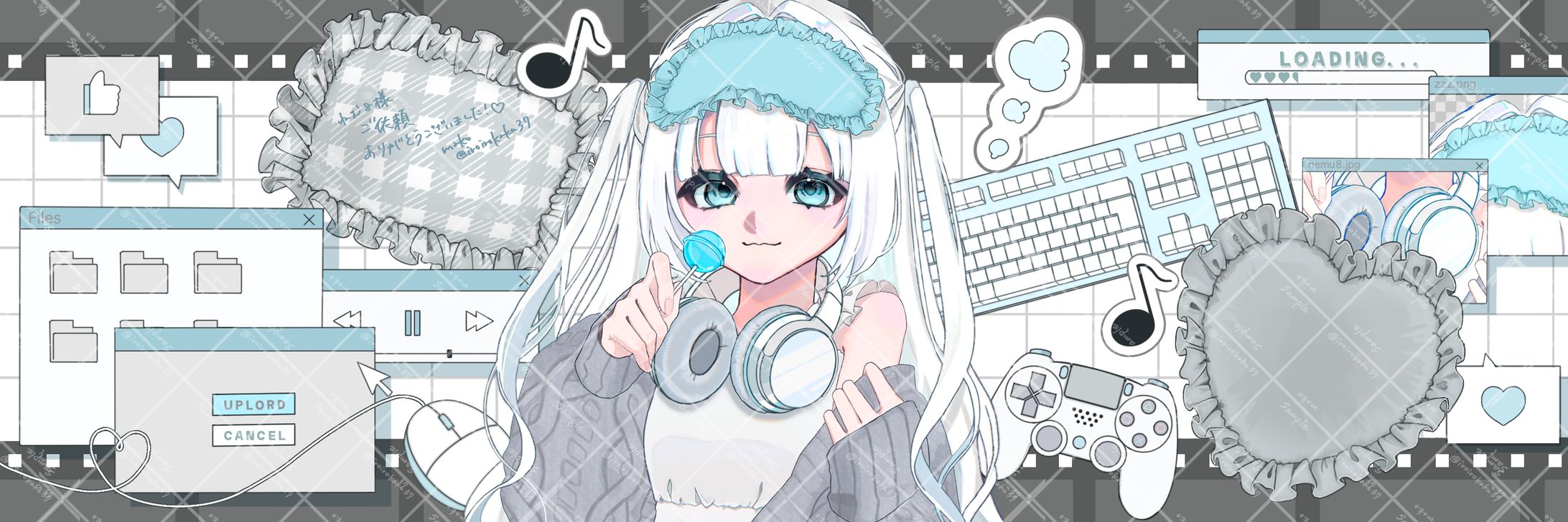 【ご依頼】アイコン、ヘッダーイラスト-1