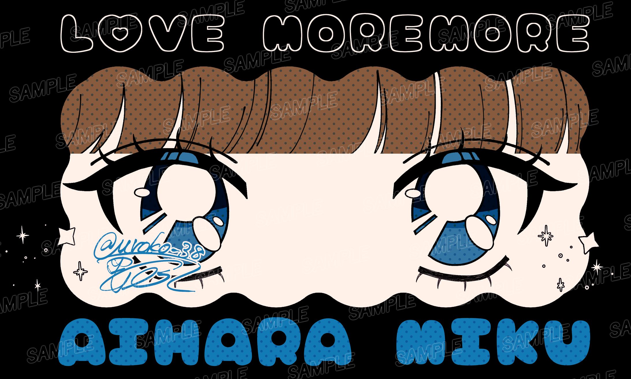 相原うみ様/生誕卒業公演Tシャツイラスト-1