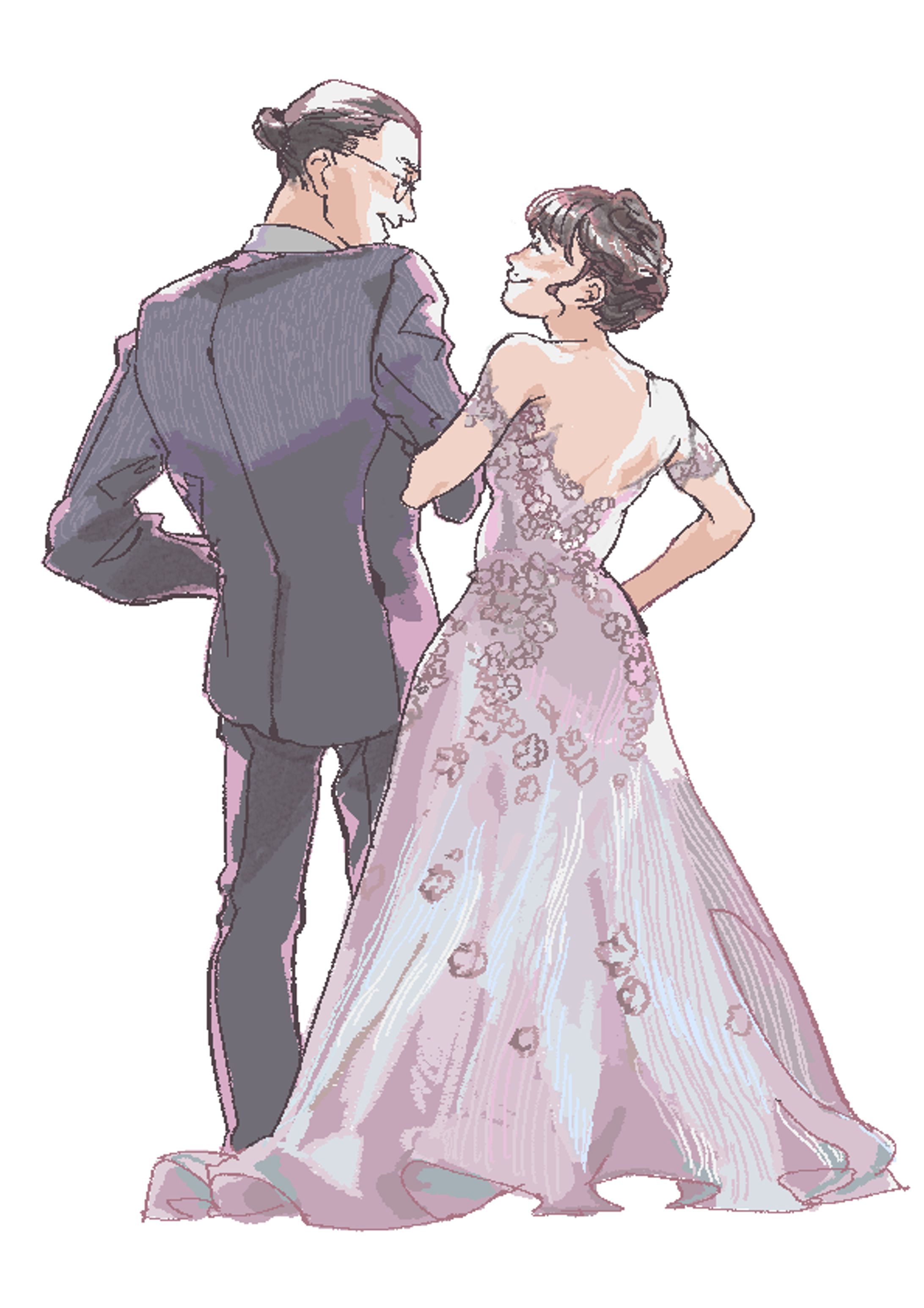 結婚式用・似顔絵作成-1