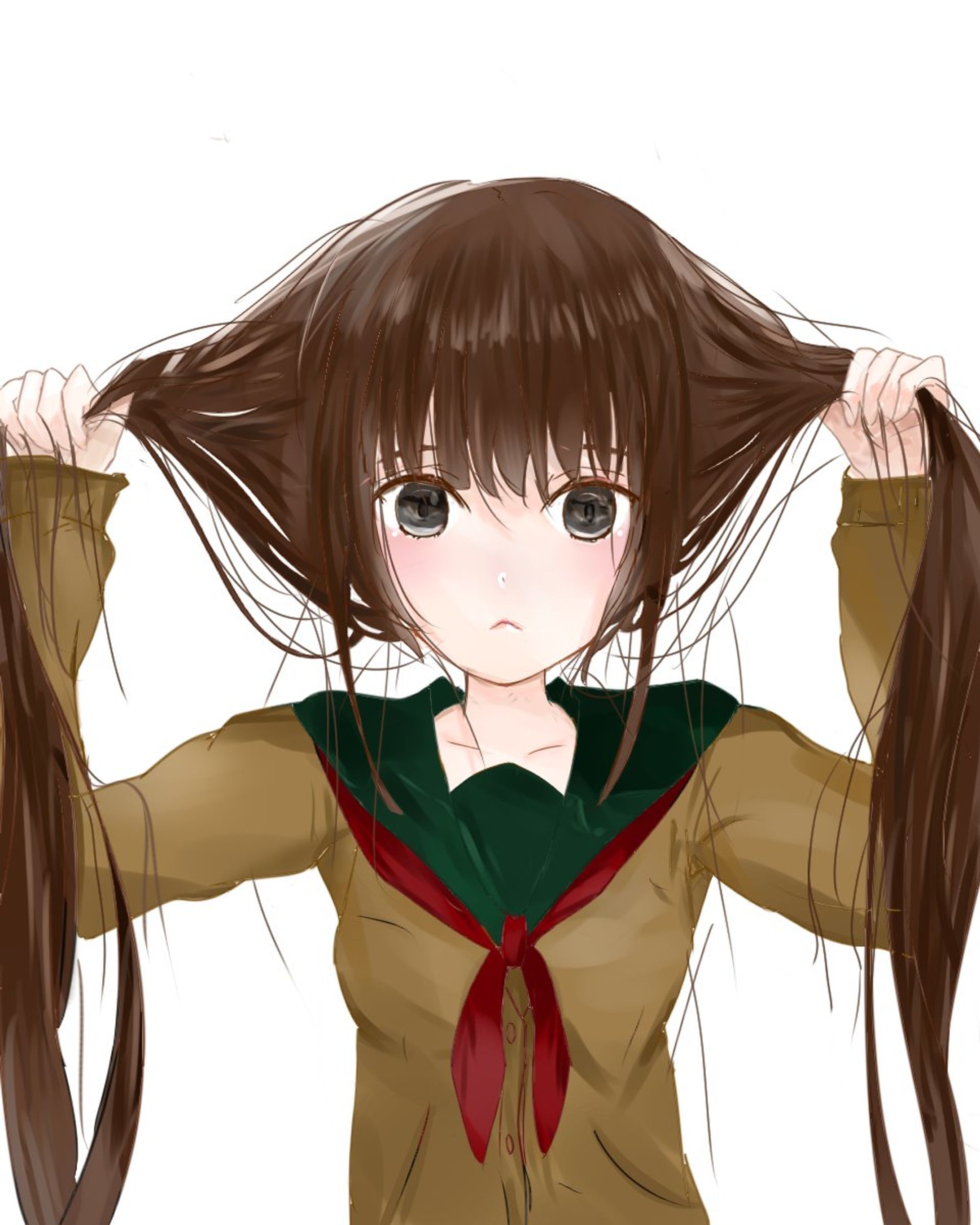 ツインテール女の子-1