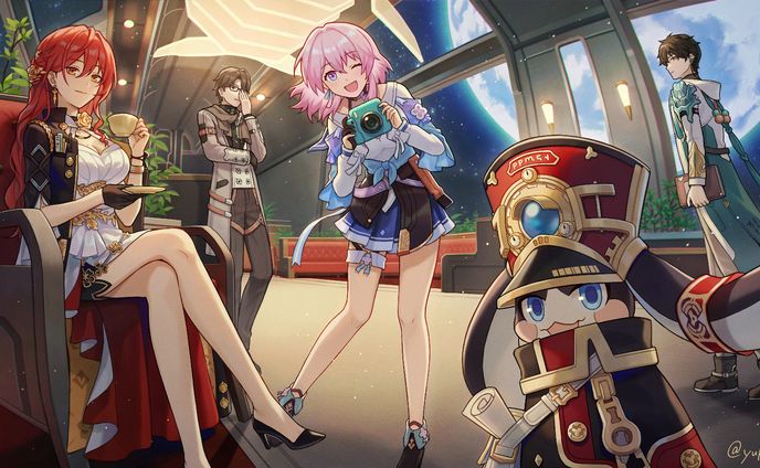 崩壊スターレイルイラストコンテスト受賞作品