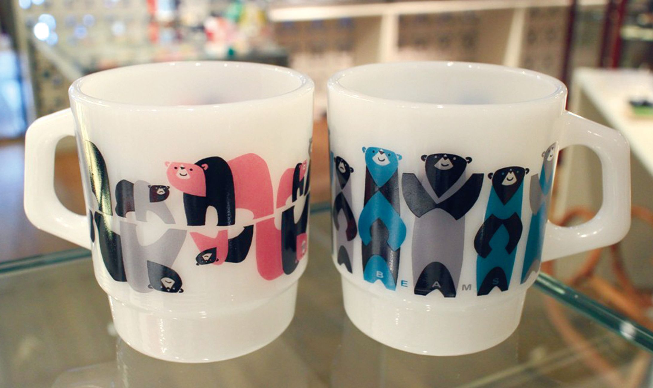  BEAMS マグカップ2種-1