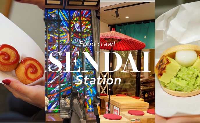 仙台グルメVlog【仙台駅食べ歩き】