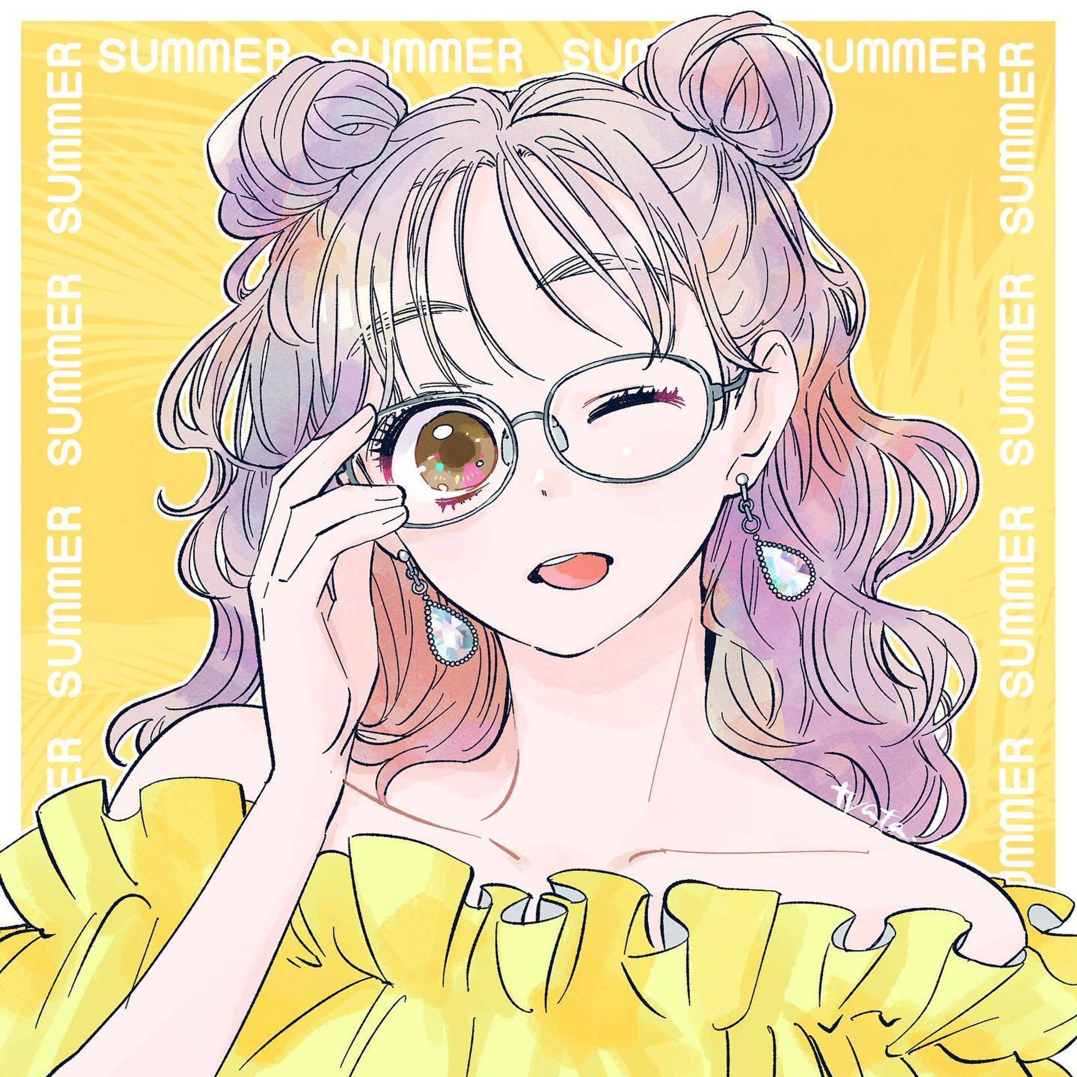 #イラストレーター
#ガールズイラスト
#WEB漫画
#夏
まだまだ夏をあきらめない！-1