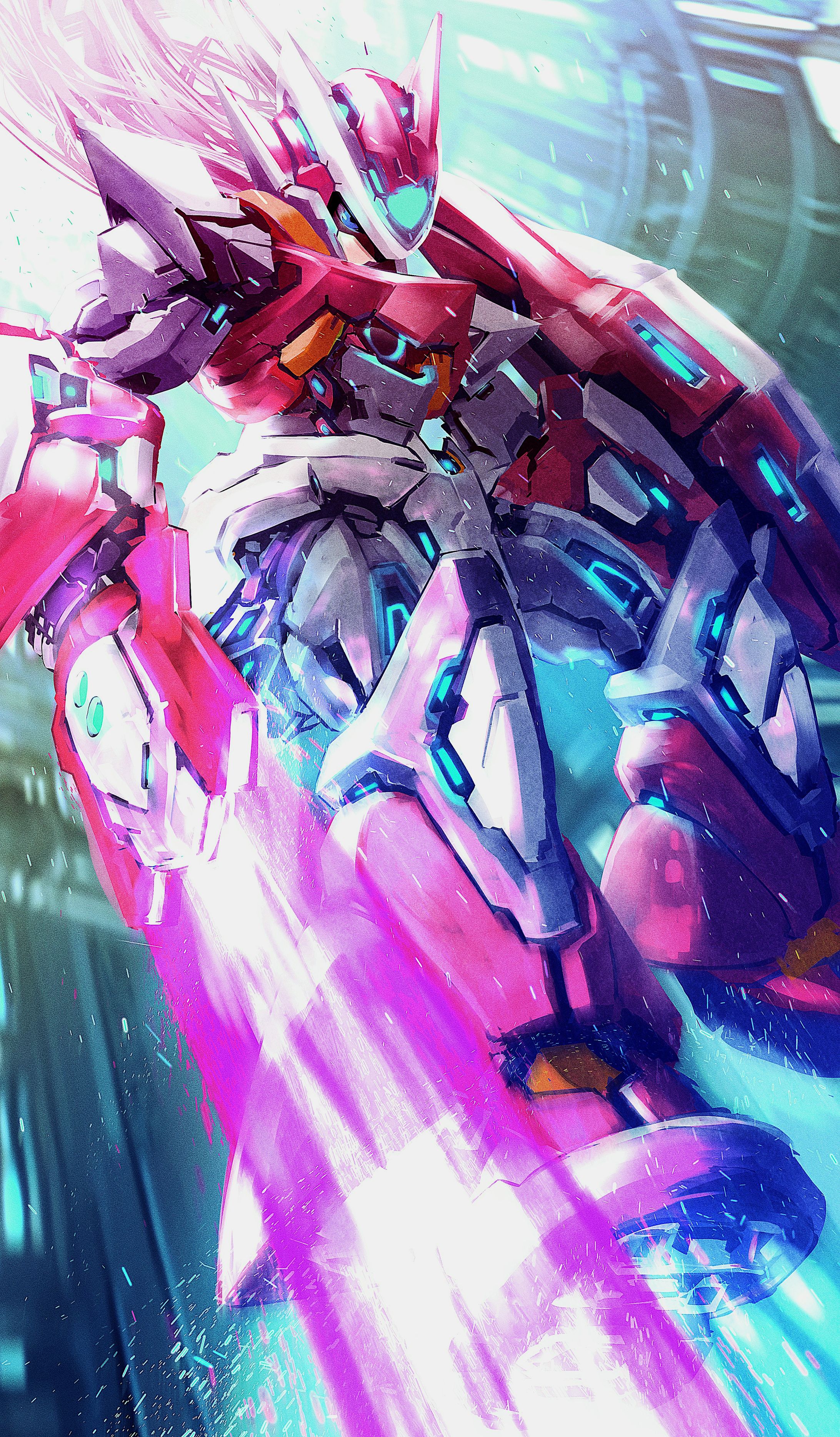 白兵戦型レプリロイド［TYPE-ZERO ブルースアーマー装備］-1