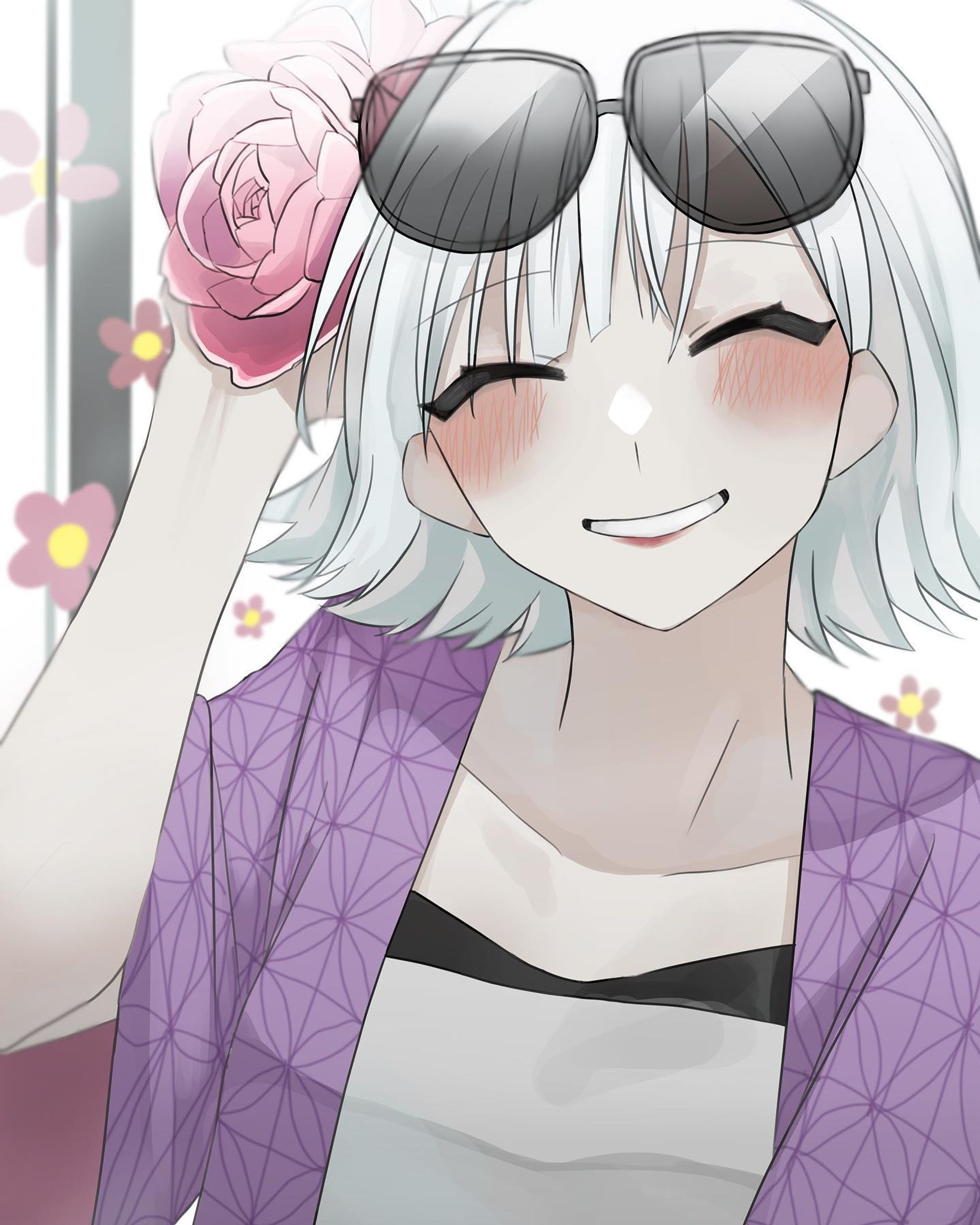 うちの子の梅さんの誕生日でした🎉

3/25

#雨ガ降レドモ #創作-1