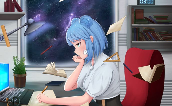 fanart、lofi