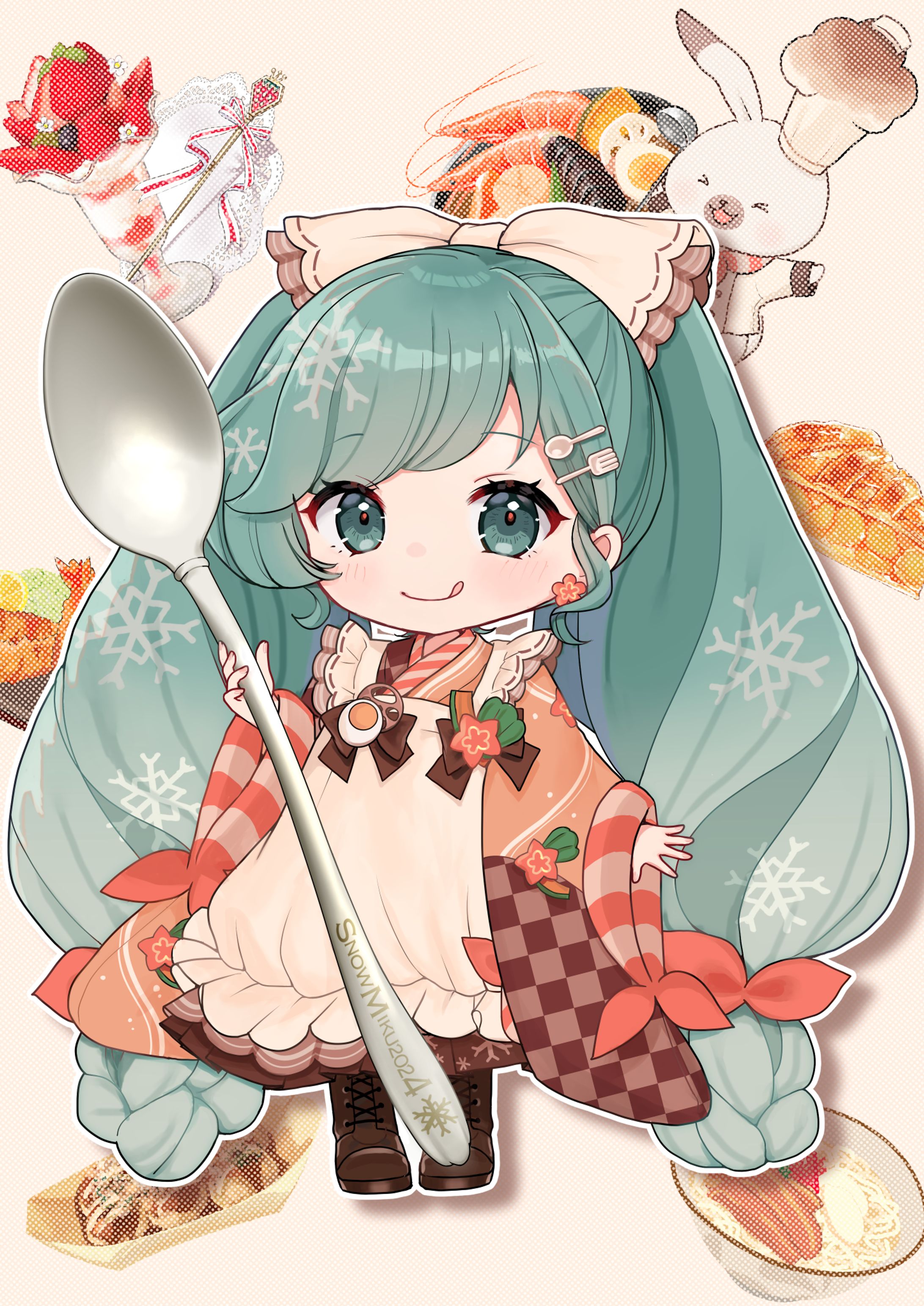 【グッズ・SD】2024雪ミクアクスタ-1