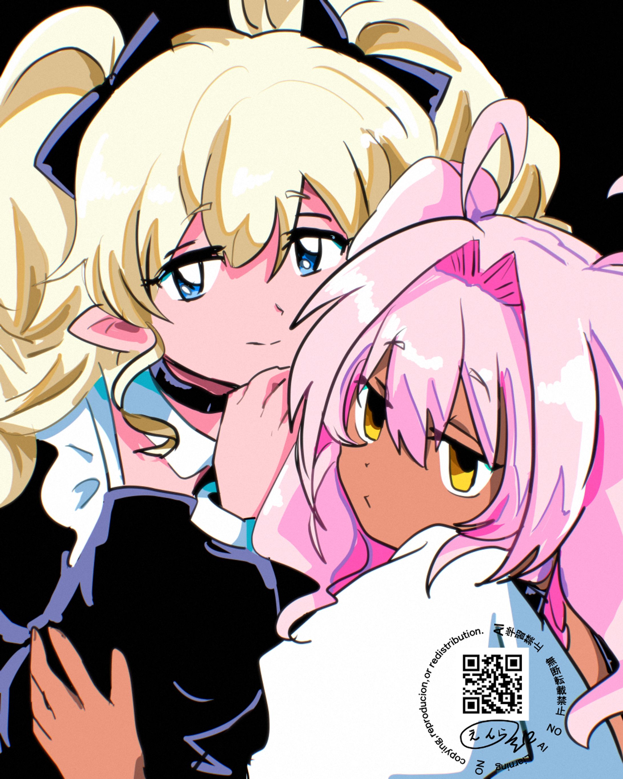 男の娘　二人組-1