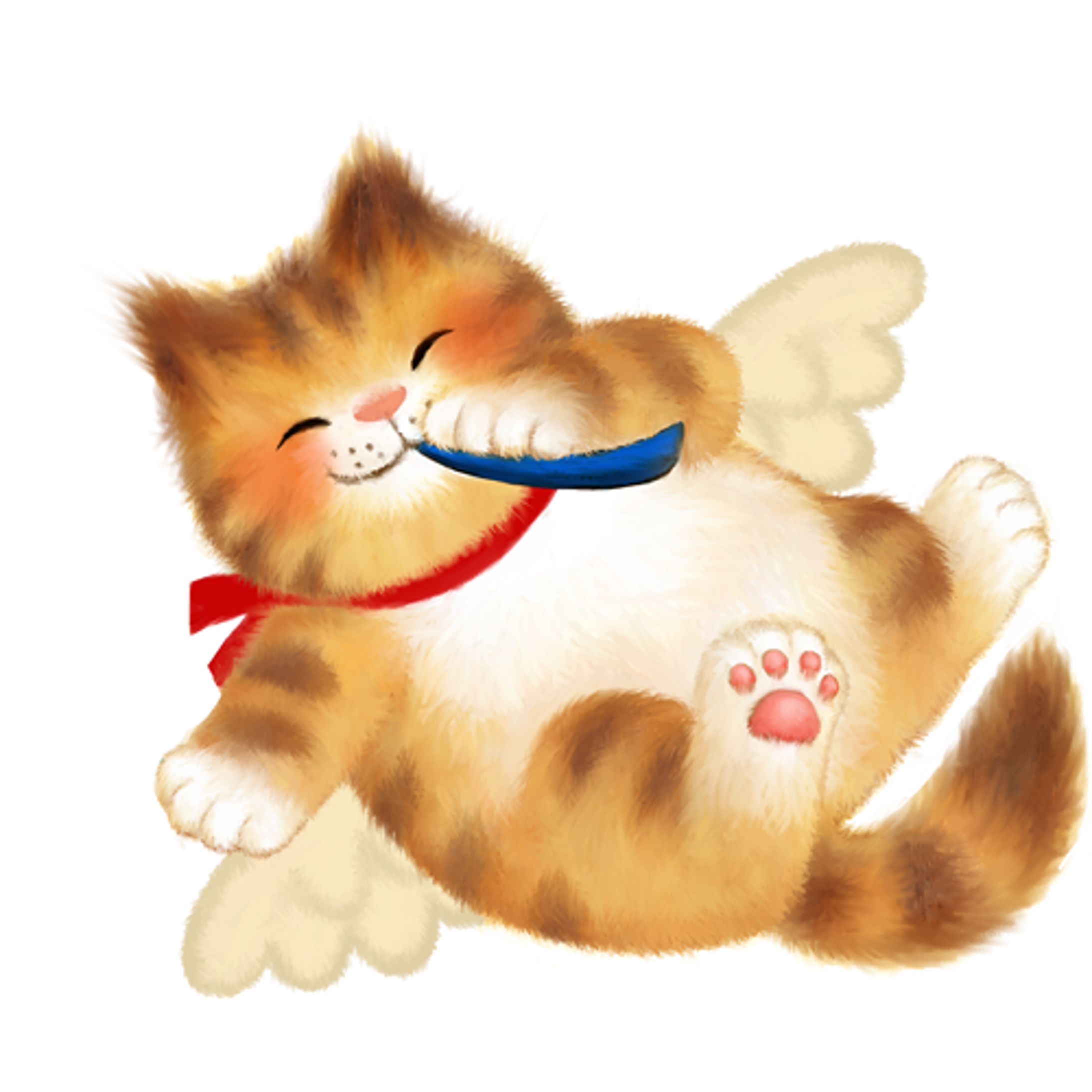 ふわふわのねこ天使-1