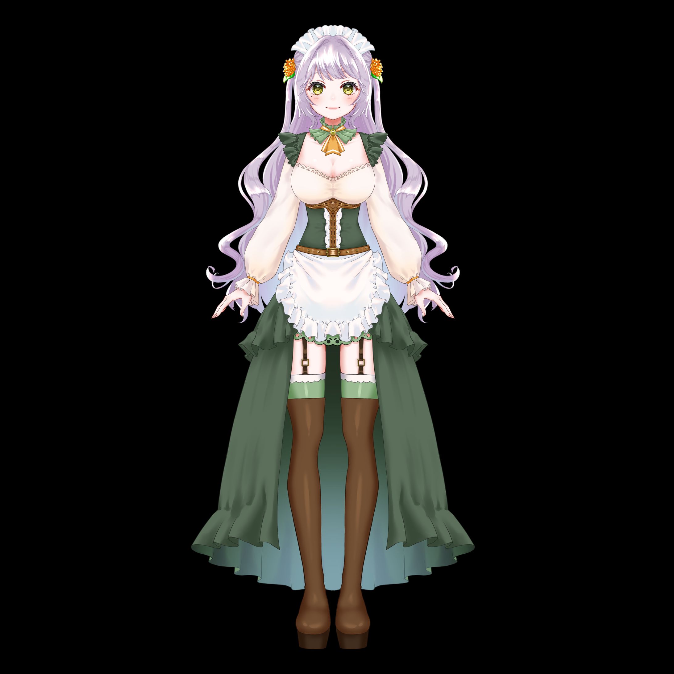 【キャラクターデザイン】あてな様-1