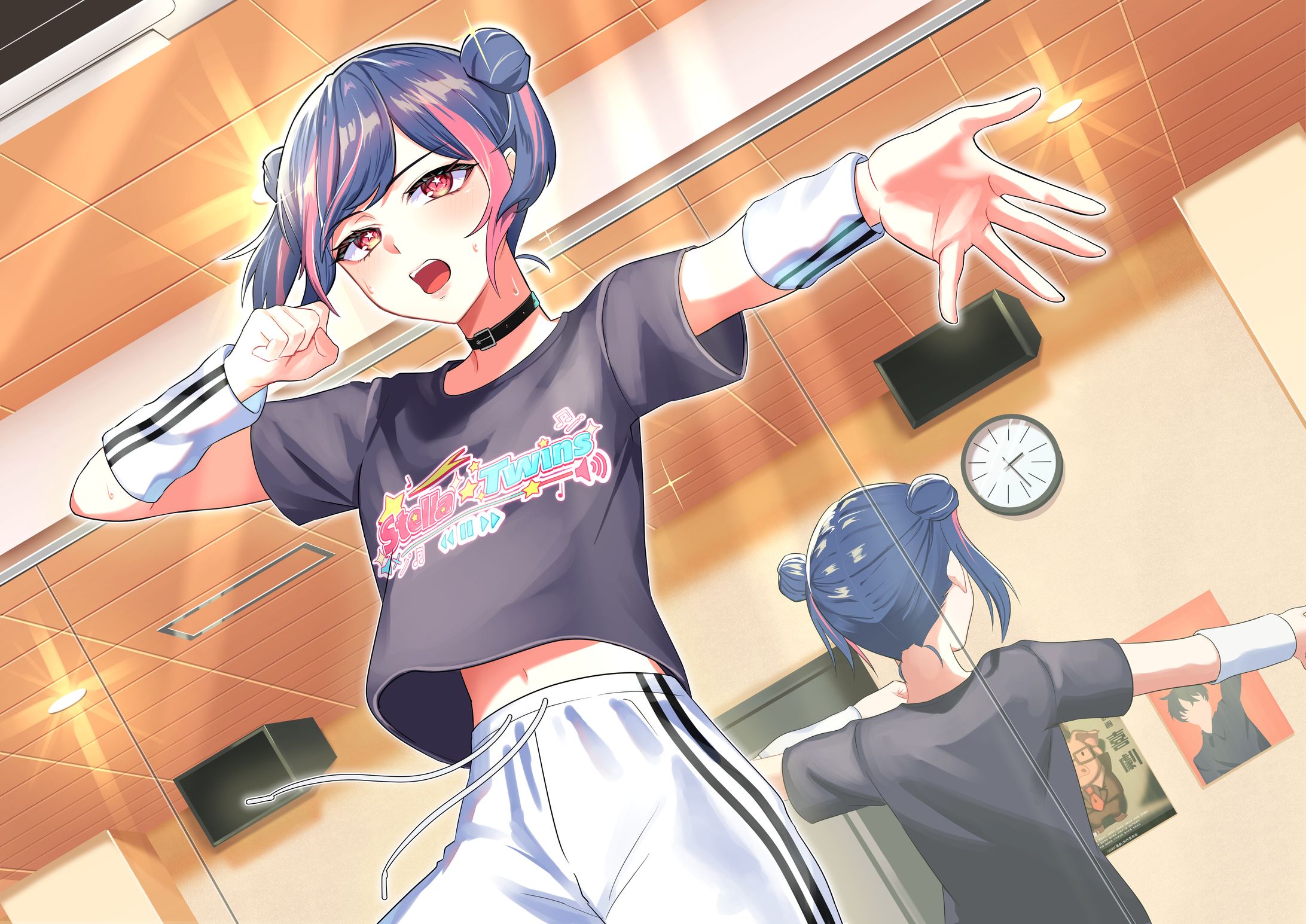 【一枚絵】「ダンスレッスン」-1