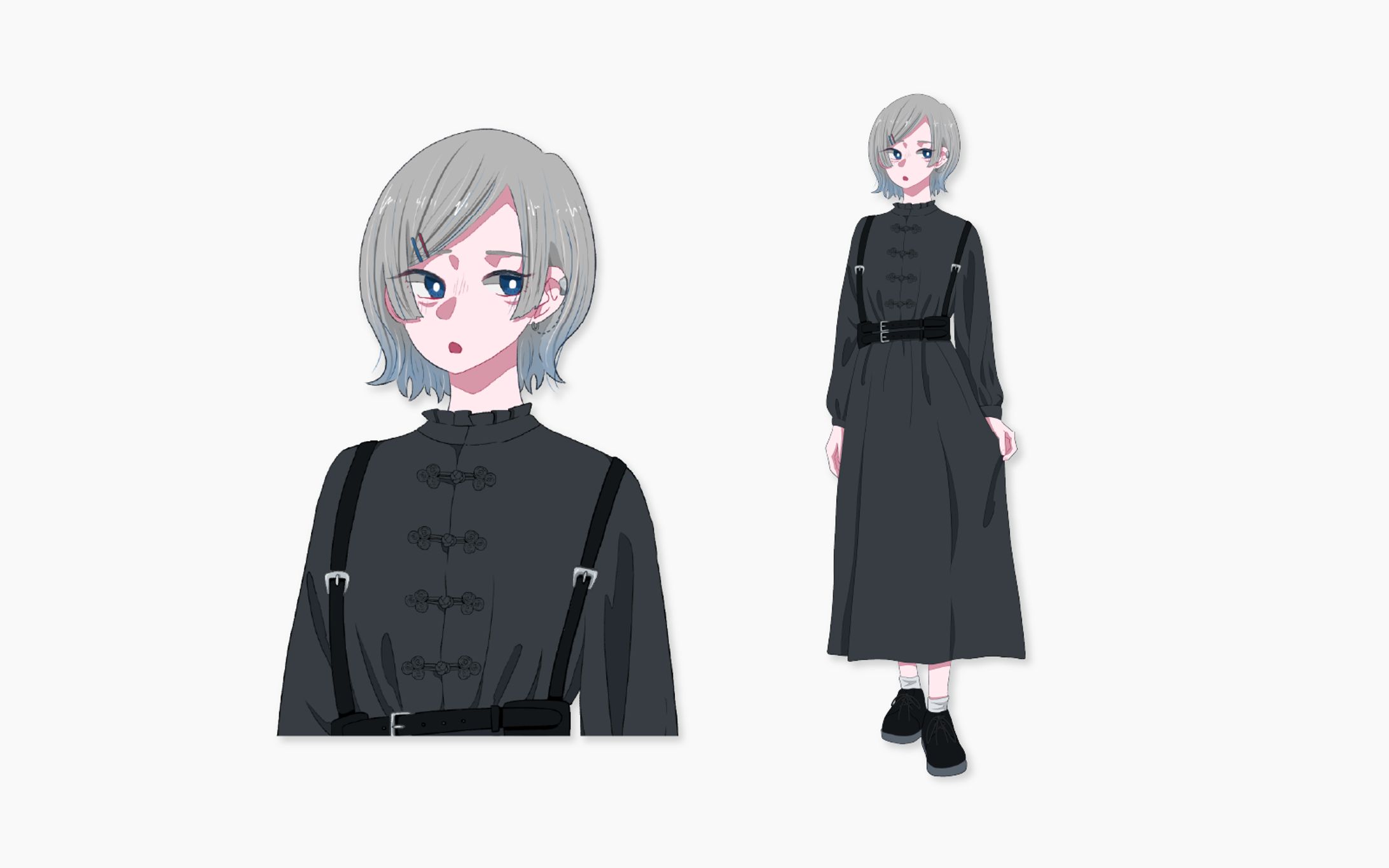 イラスト-チャイナワンピース-1