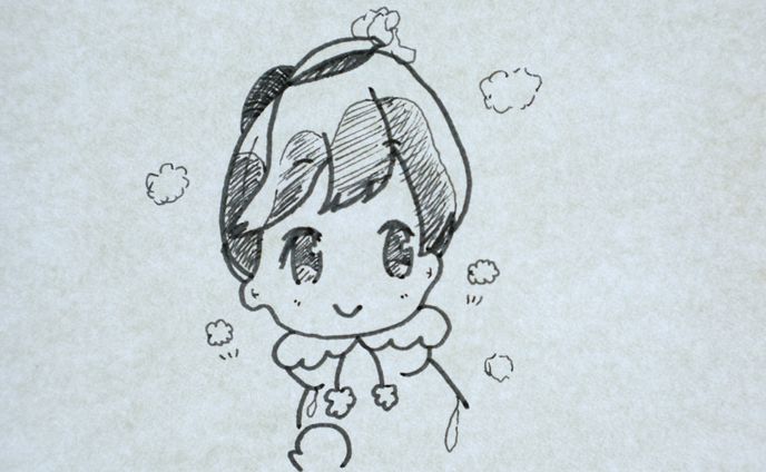 泡雪と少年