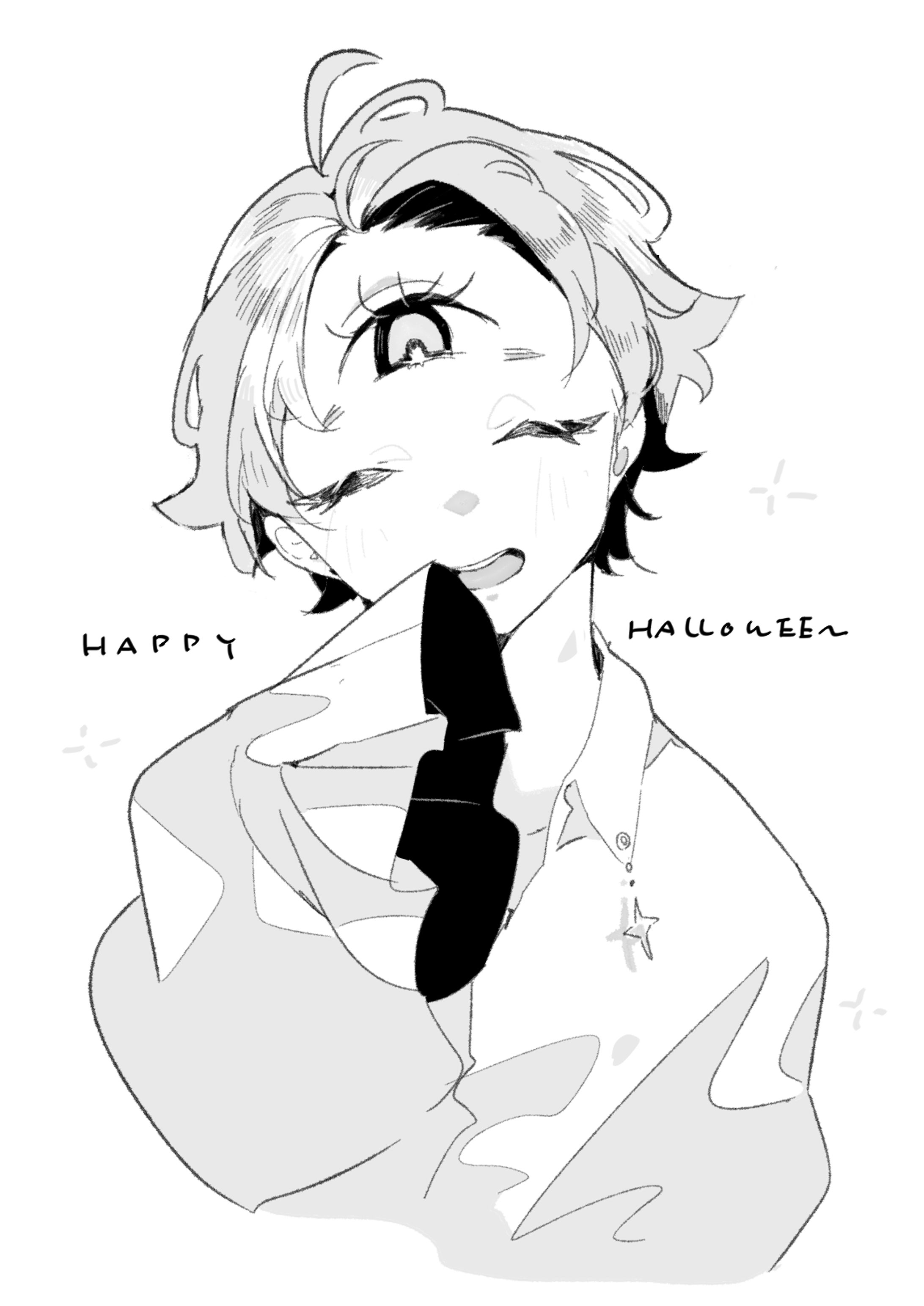 monochrome　illusts-1