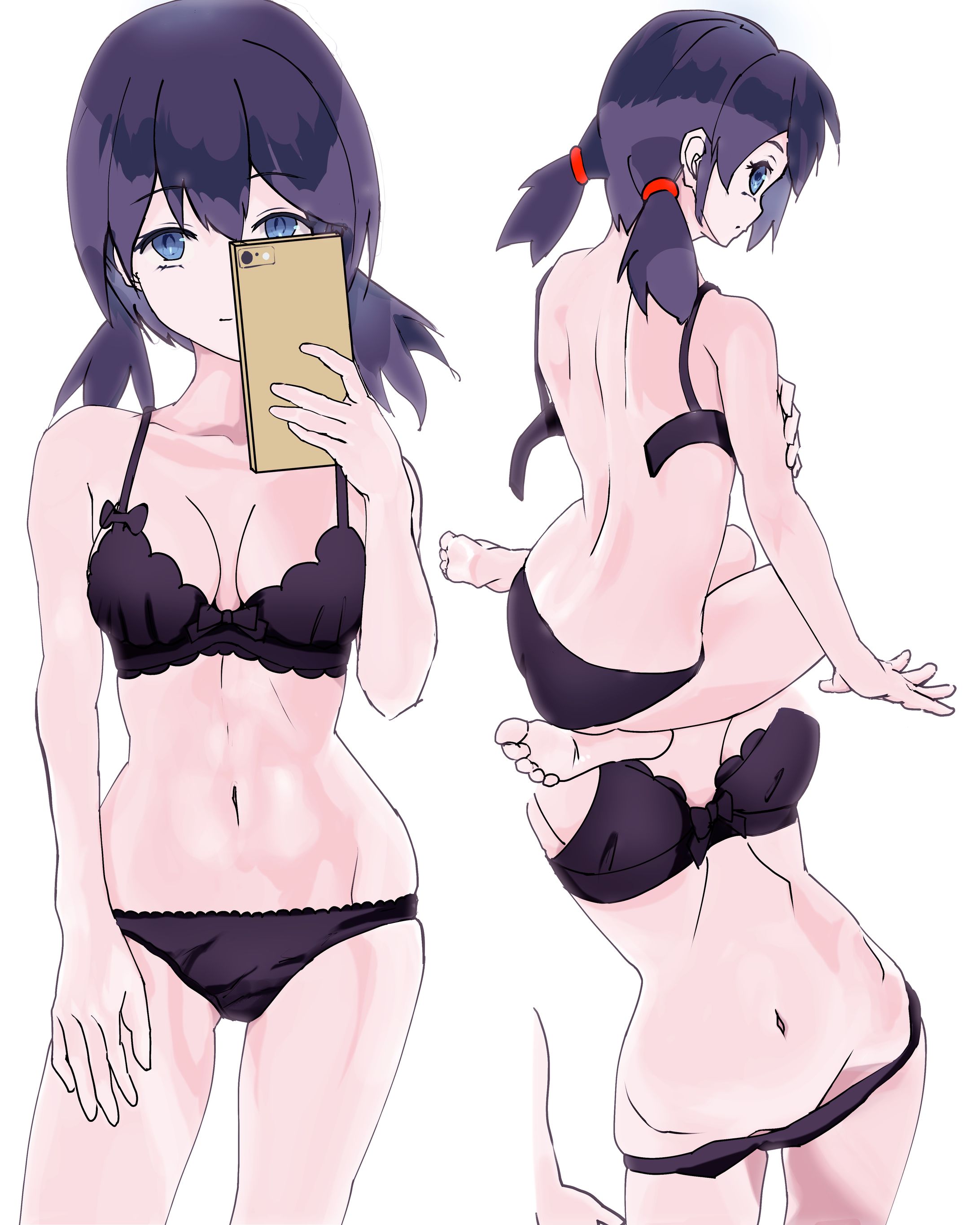 下着のお姉さん-1