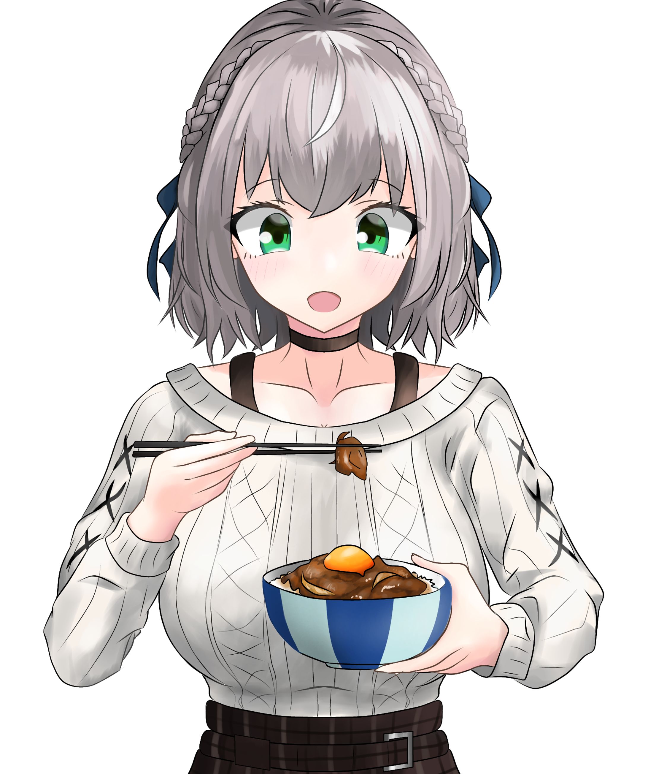 白銀ノエルちゃん ファンアート-1