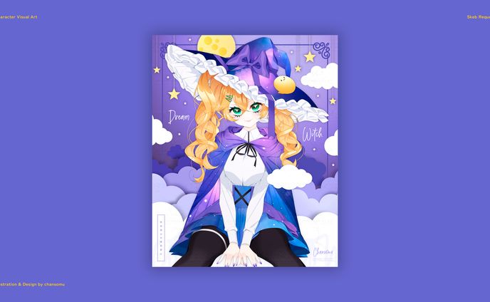 Skeb／キャラクターイラスト