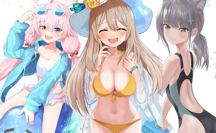 配信者、ブルアカ