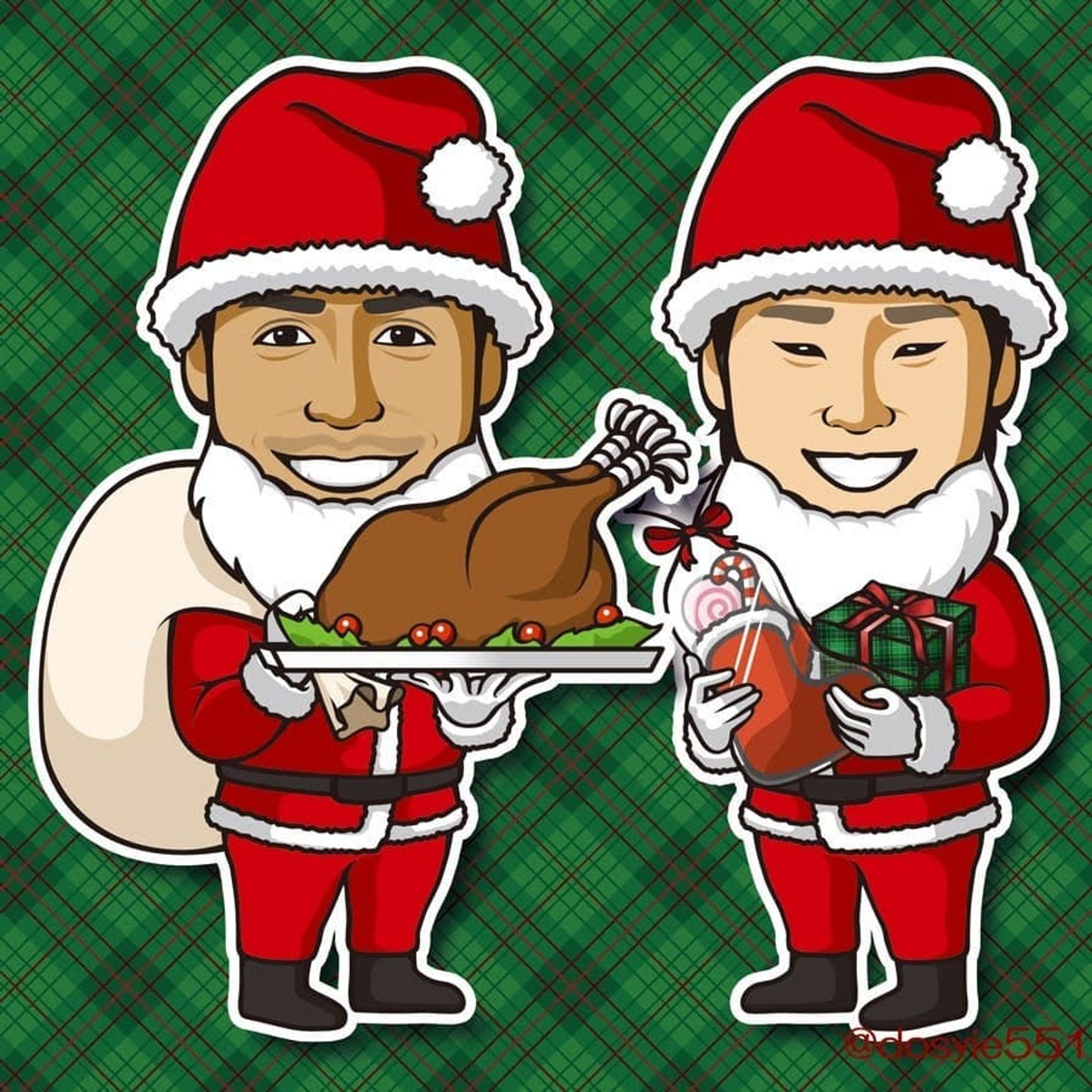 メリークリスマス✨🎄✨.
.
※イラストご利用の際はお声掛け・dosyie551へのリンクをお願い致します。
#横浜DeNAベイスターズ #横浜denaベイスターズ
#ベイスターズ #DeNA #baystars #yokohama #野球 #baseball #クリスマス #christmas #xmas #メリークリスマス #merrychristmas #happyholidays #サンタ #サンタクロース #プレゼント #イラスト #illustration #絵 #picture #似顔絵 #portrait #デザイン #design #アート #art #イラストレーター #グラフィックデザイナー #illustrator-1