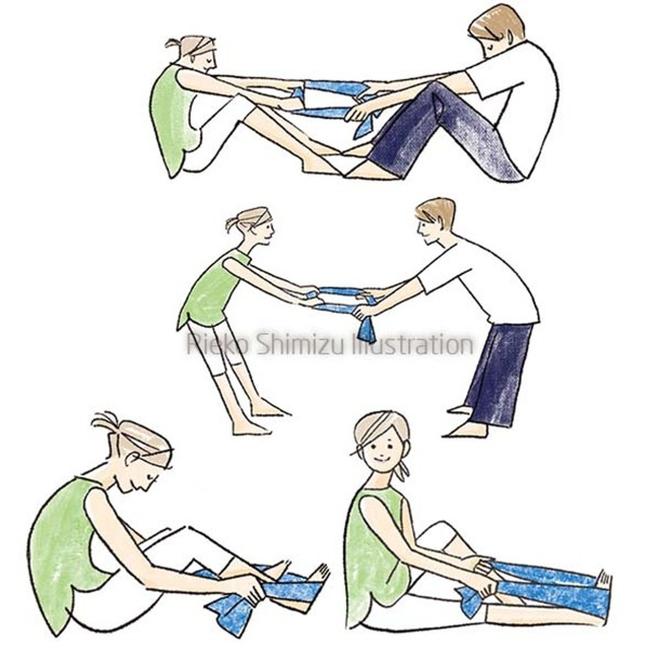 夫婦イラスト_ムック妊活たまごクラブ-1