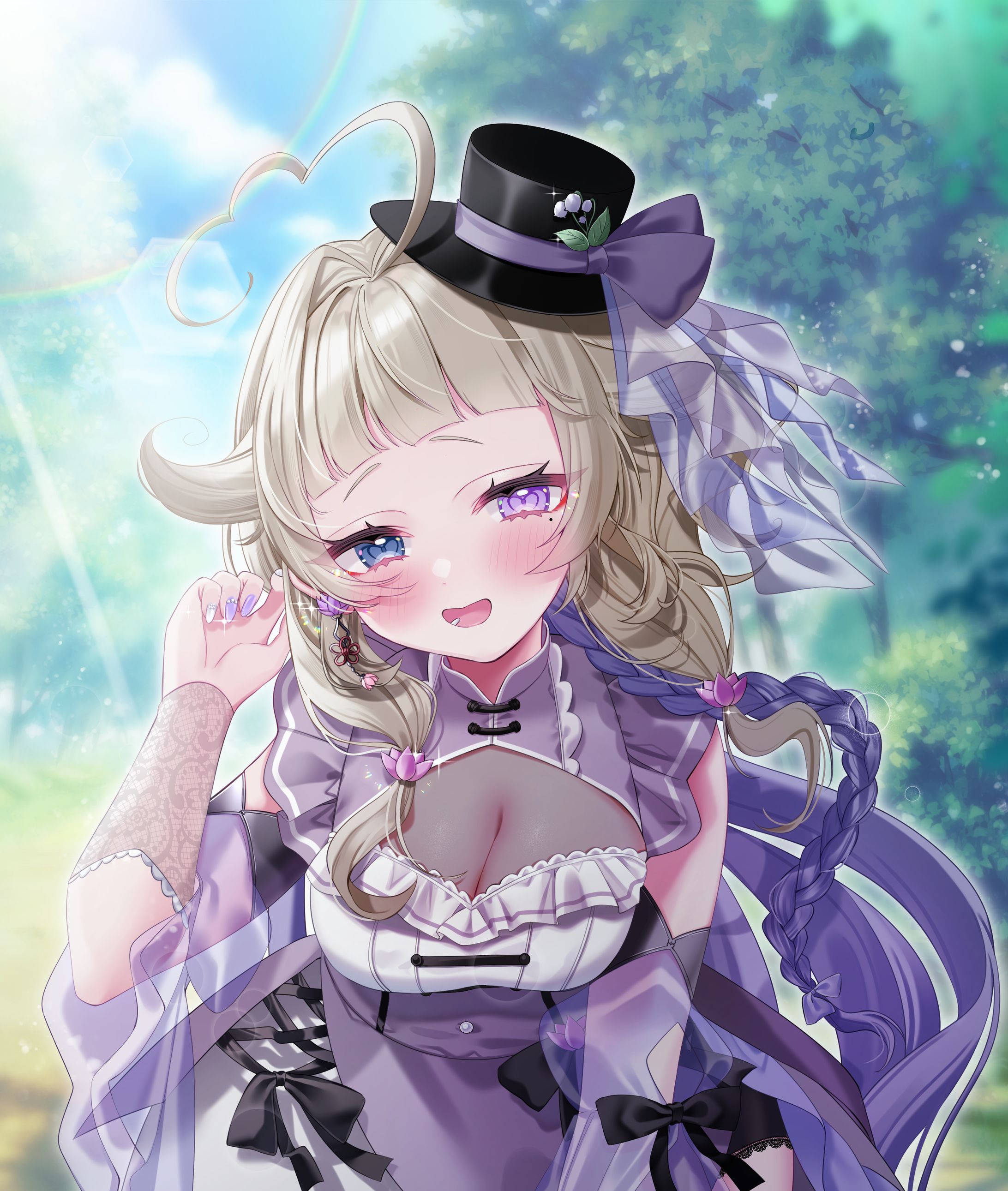 【鈴蓮いのり様】バナーイベント用イラスト-1