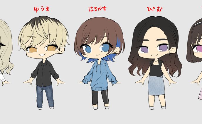 【ご依頼】ミニキャラ キャラデザ