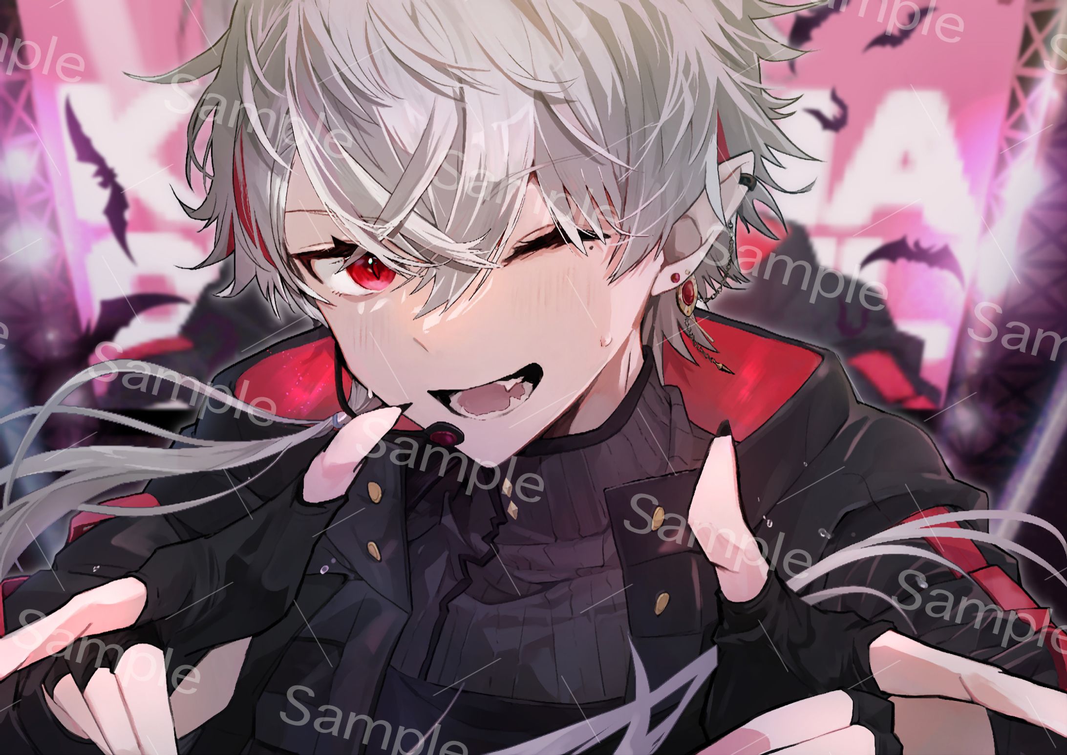 【非公式】葛葉さん誕生日応援広告B0ポスター イラスト-1