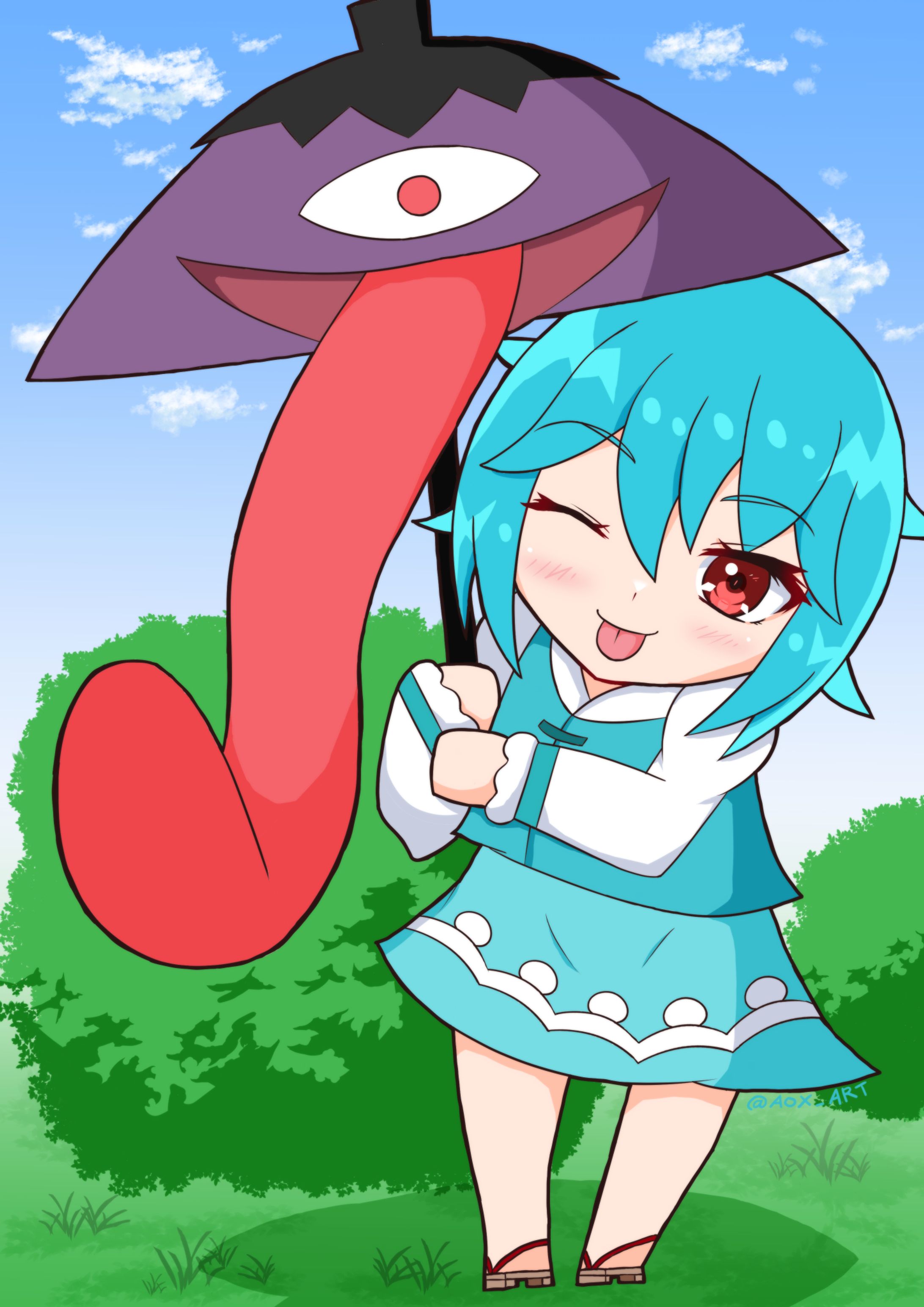 草むらから、うらめしやー！-1