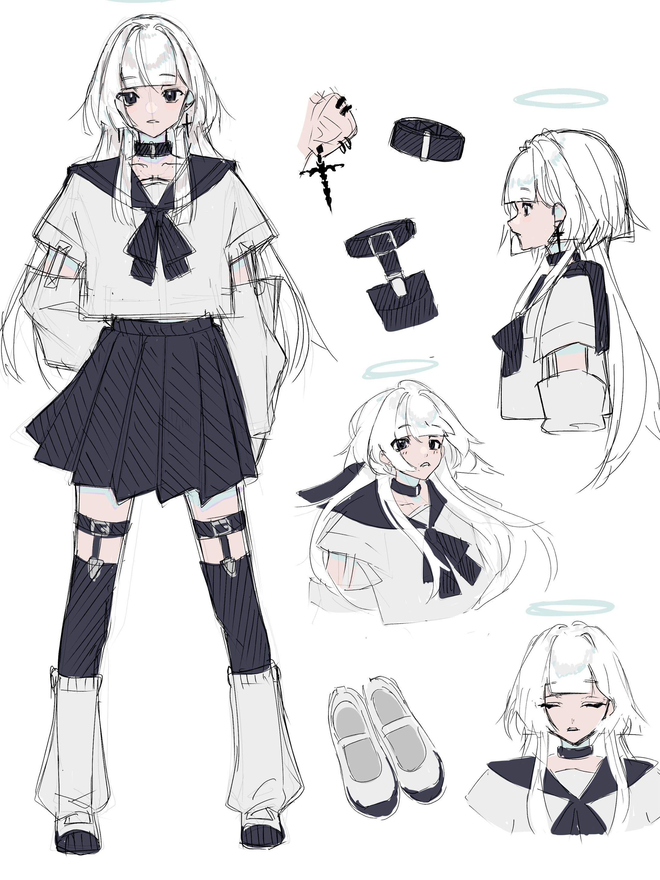 キャラクターデザインsketch-1