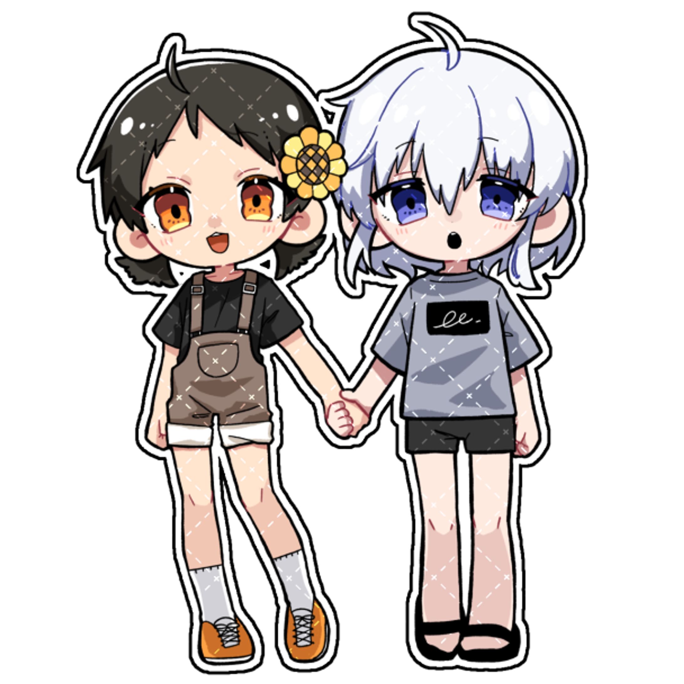 OC　グッズ用SD全身イラスト-1