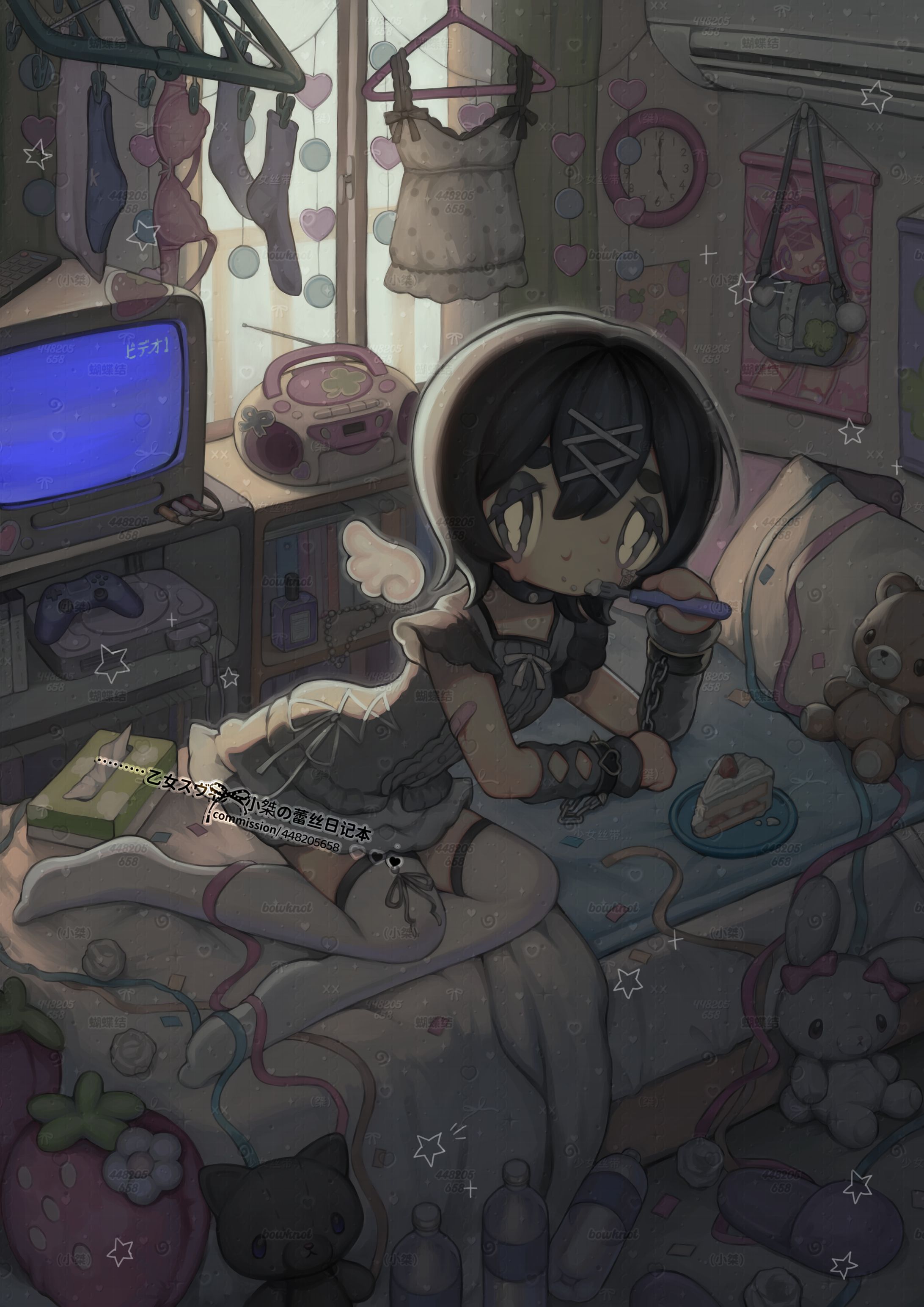 🍰🍀 - 個人様ご依頼イラスト-1