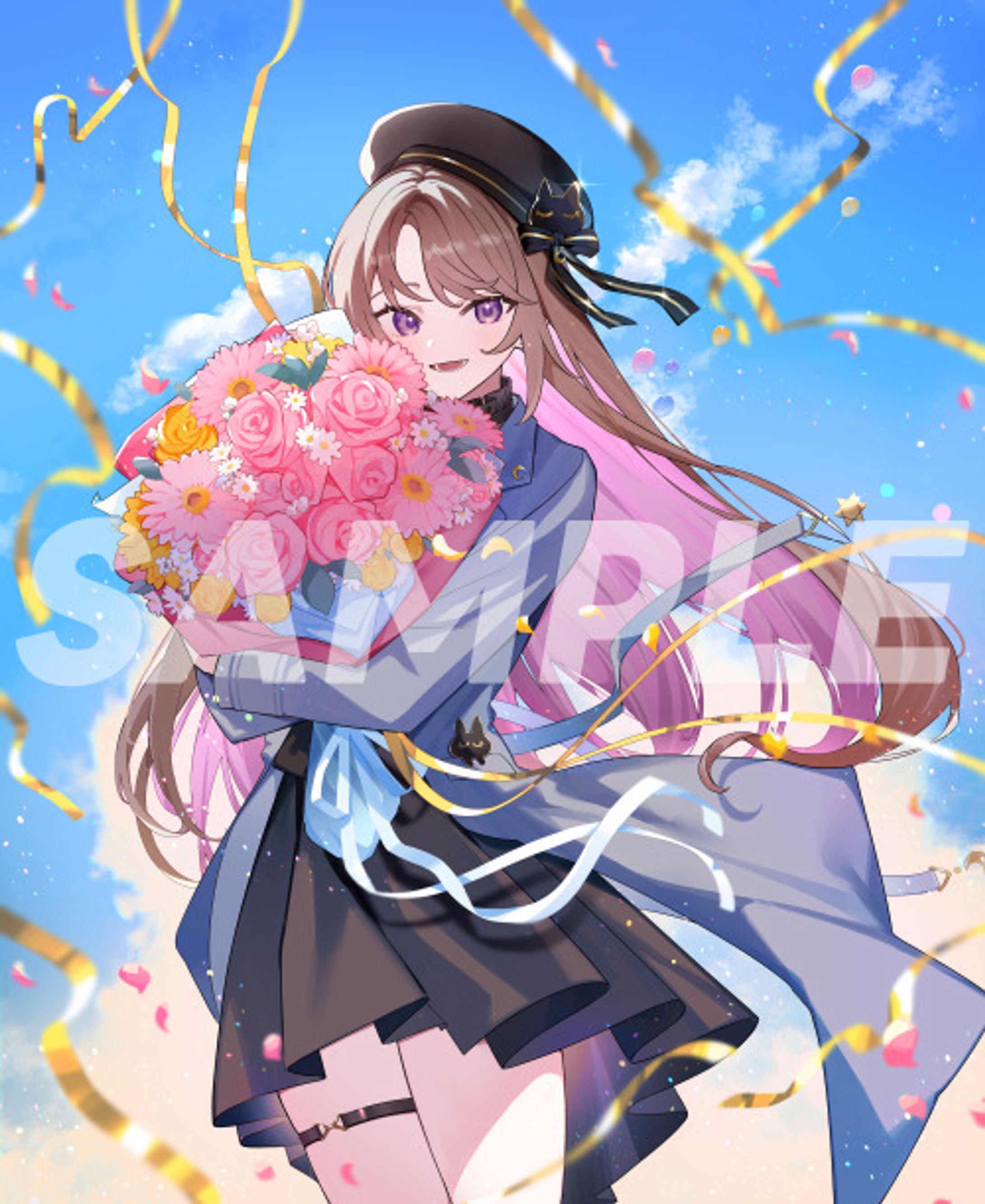 秋月ユエノ様グッズイラスト-1