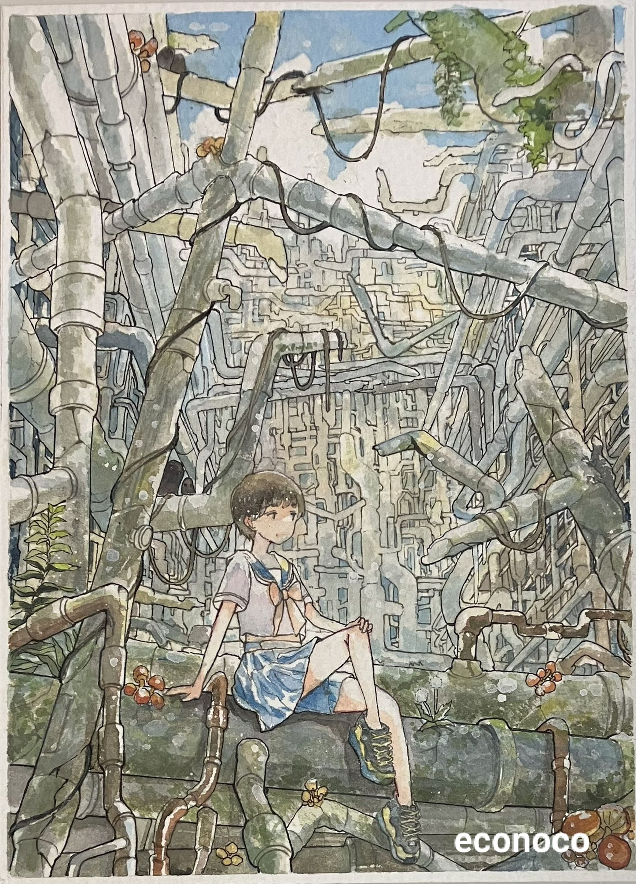 廃墟×少女-1