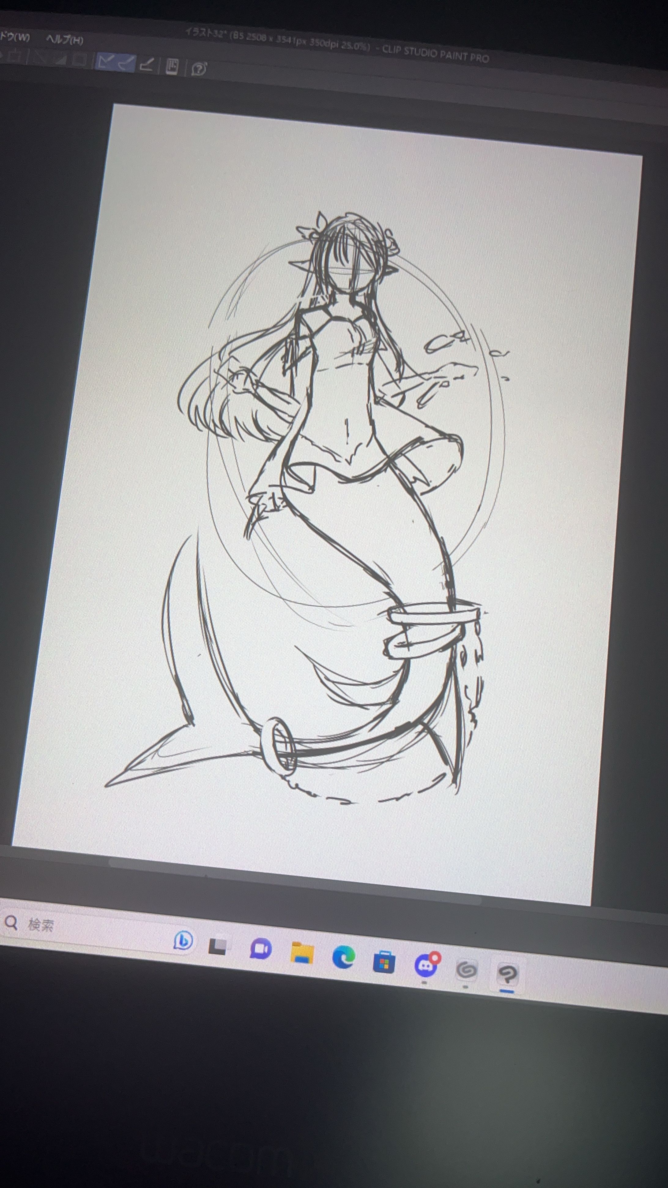 立ち絵素体ラフ-1