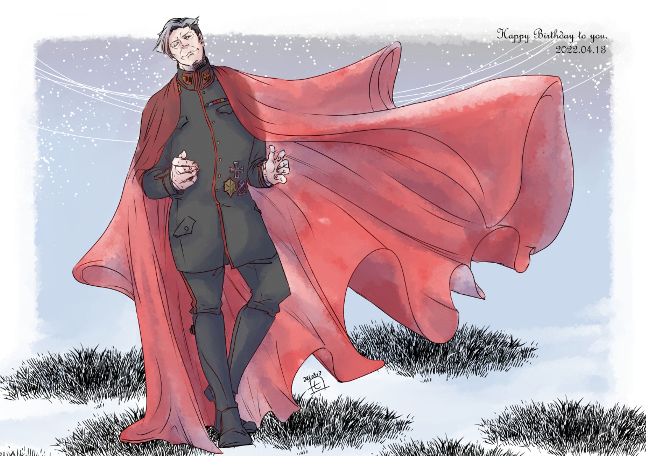 【デジタル】2022.04.13 ゼートゥーア閣下お誕生日【二次創作】-1