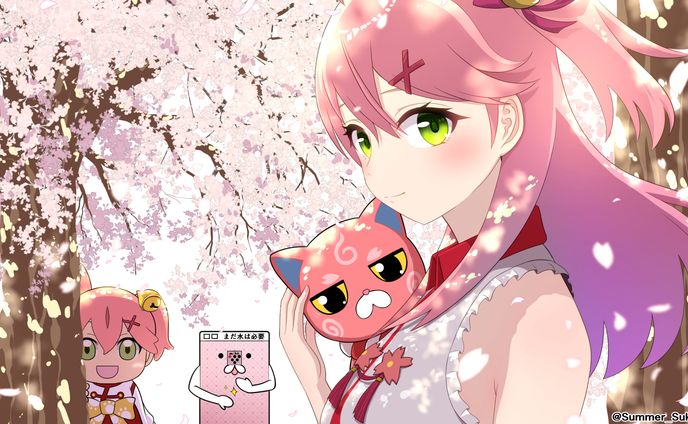みこち200万人登録者記念ファンアート