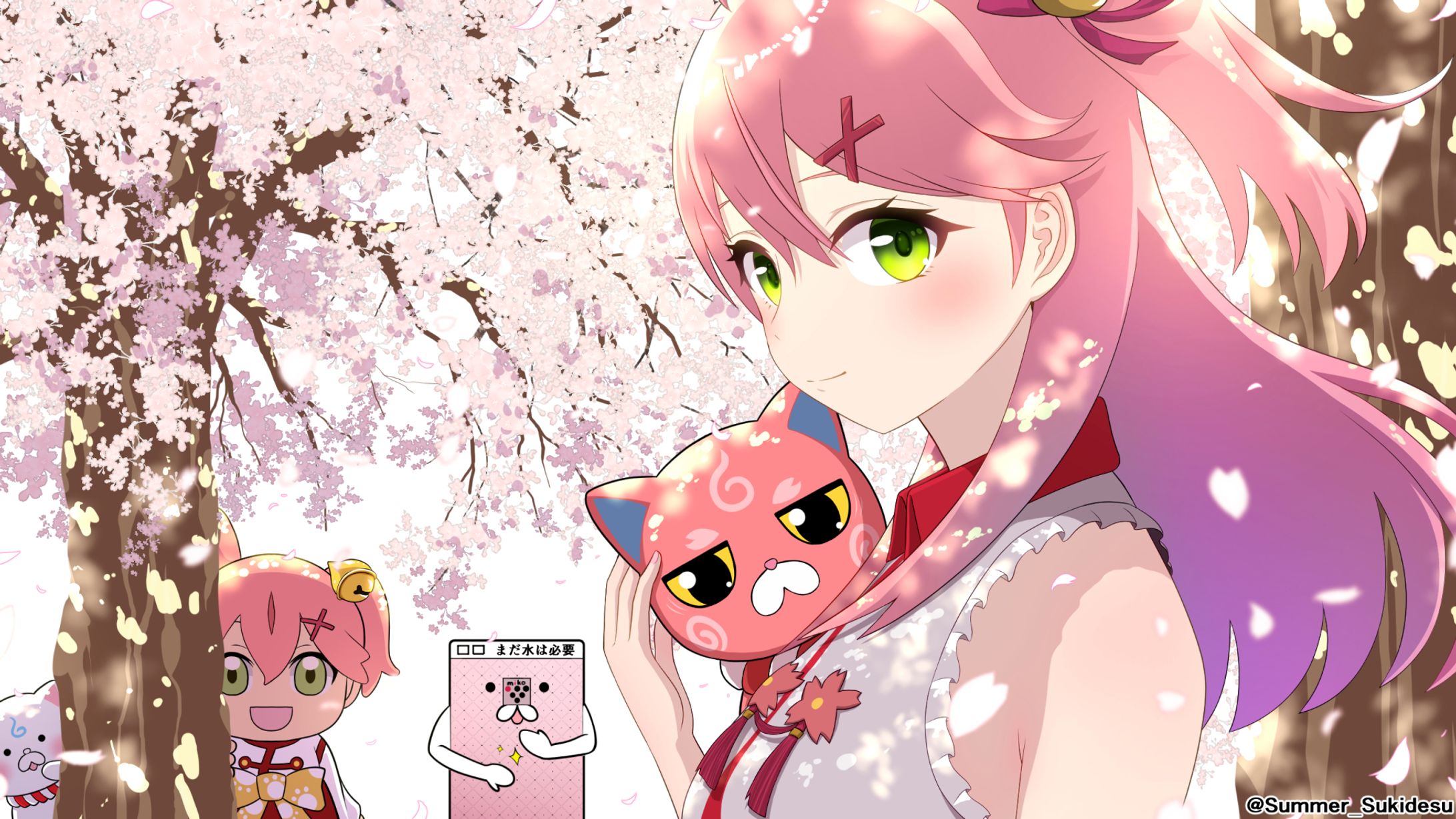 みこち200万人登録者記念ファンアート-1