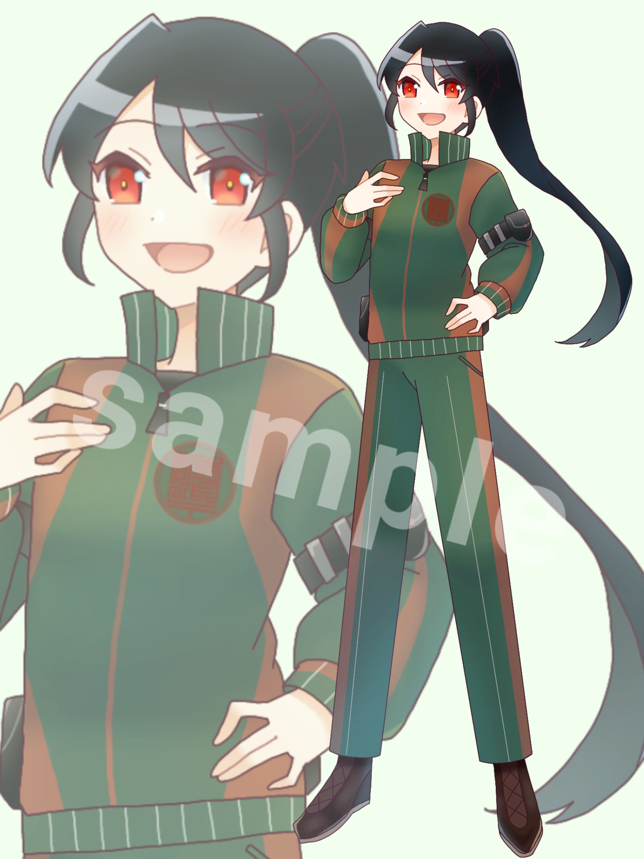 依頼絵:TRPG用立ち絵③-1