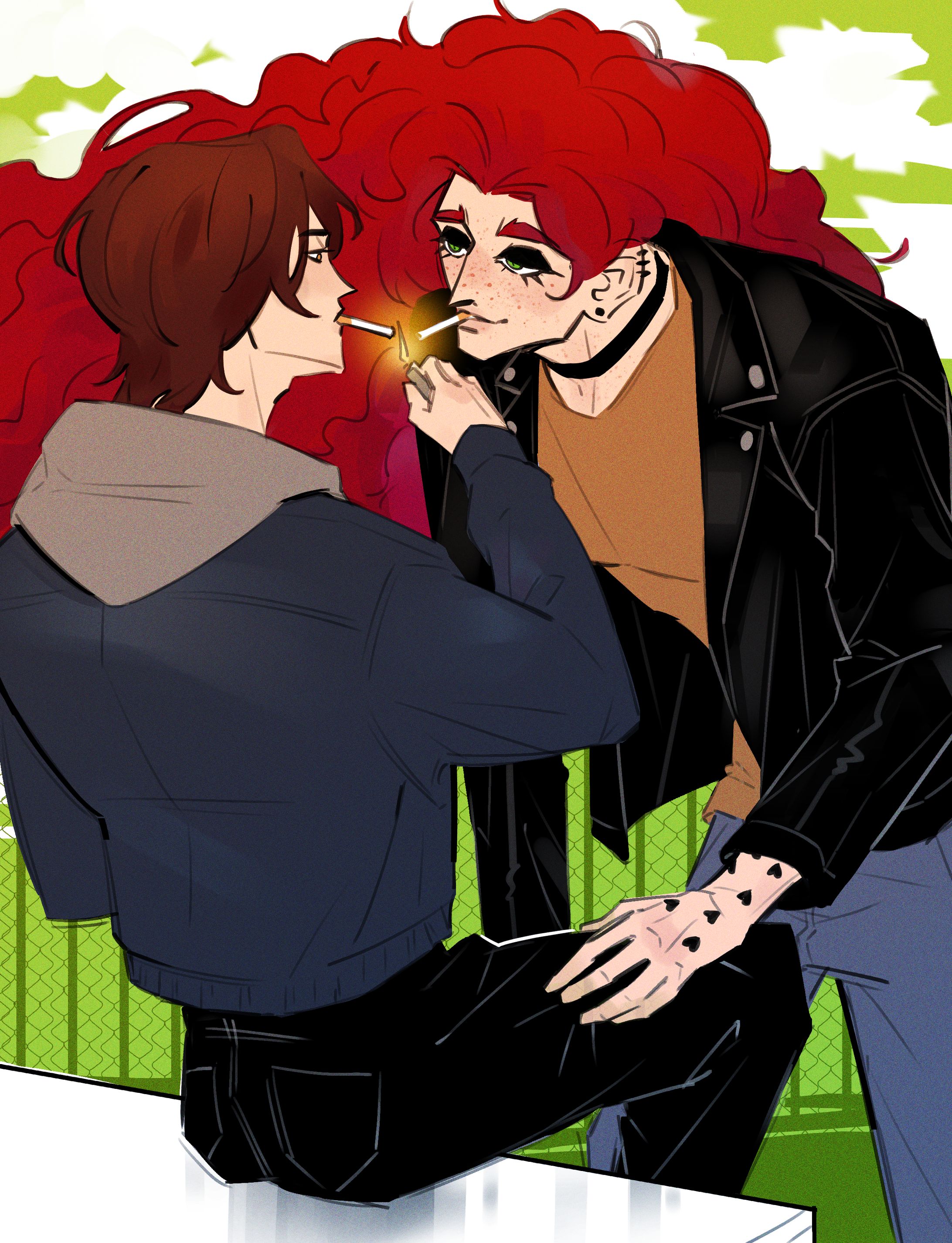 Flat color commission-1