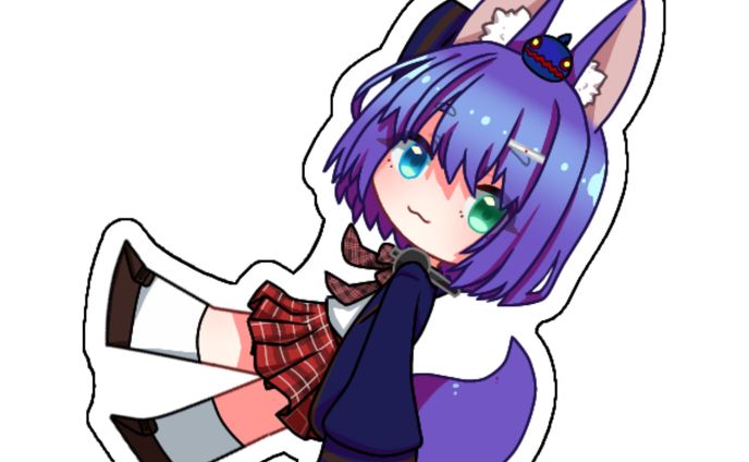 Booth販売 繋がるアクキー no.1